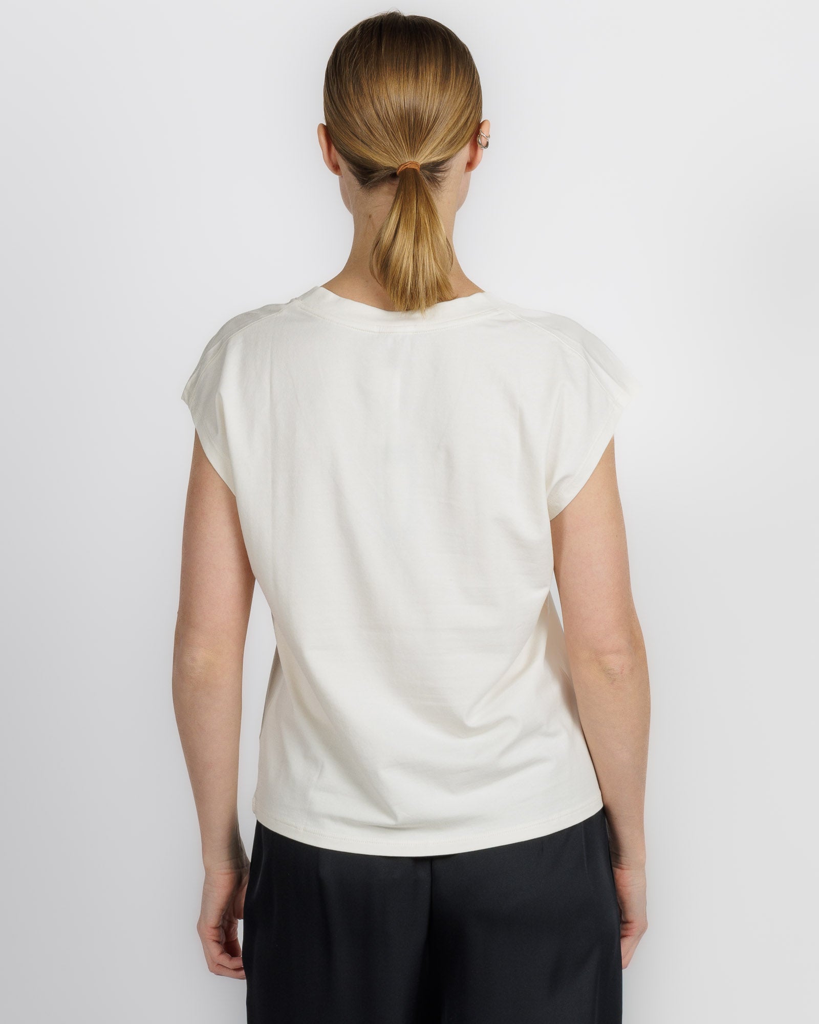 Short Sleeve Iconic V-Neck Dolman T-Shirt