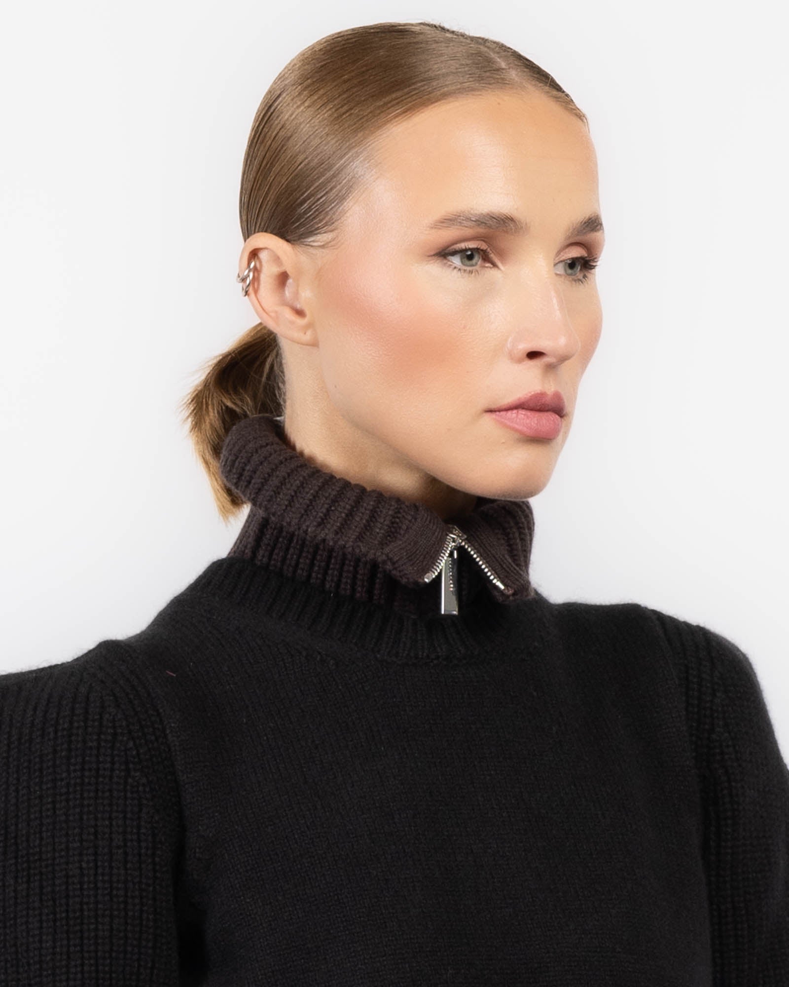 Knit Cash Collar