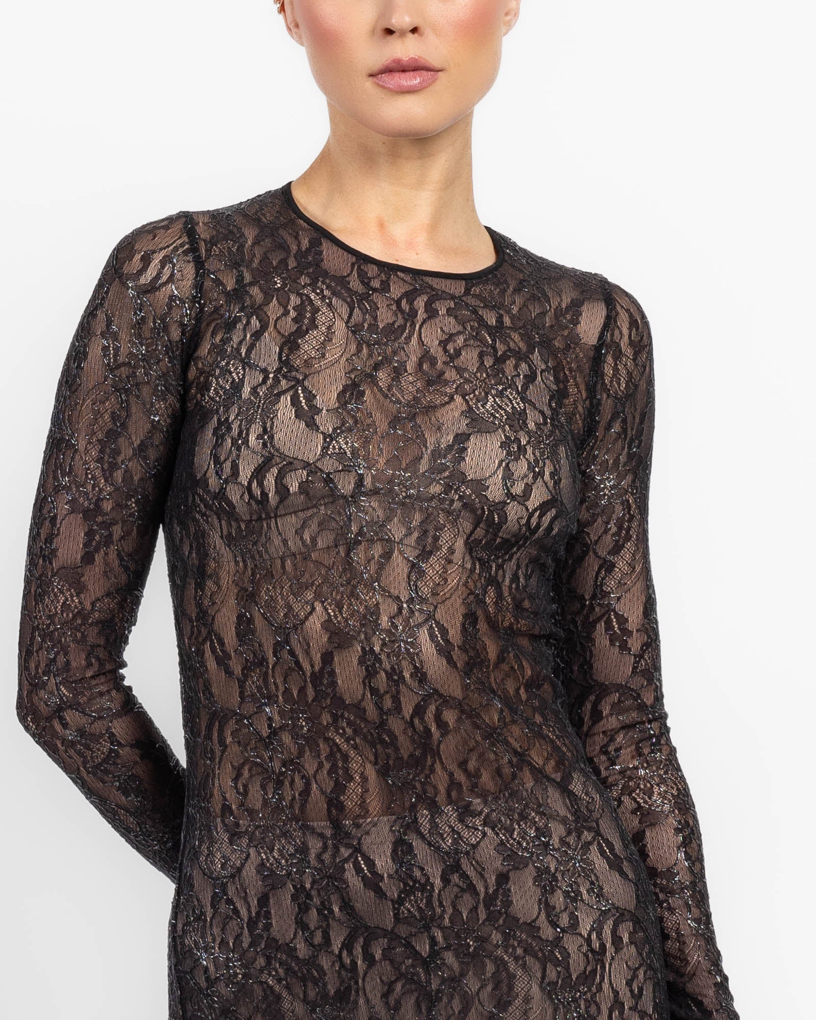 Lace Midi Dress