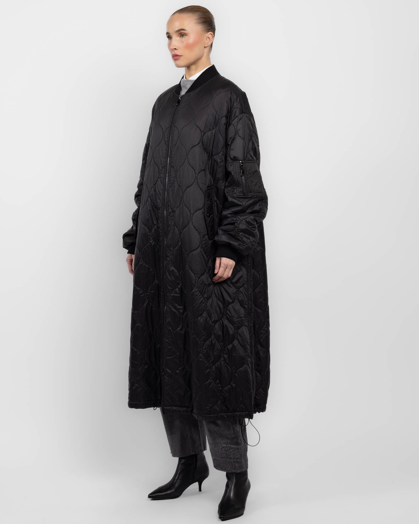 Blouson aviateur long Giorgio Brato X Jade