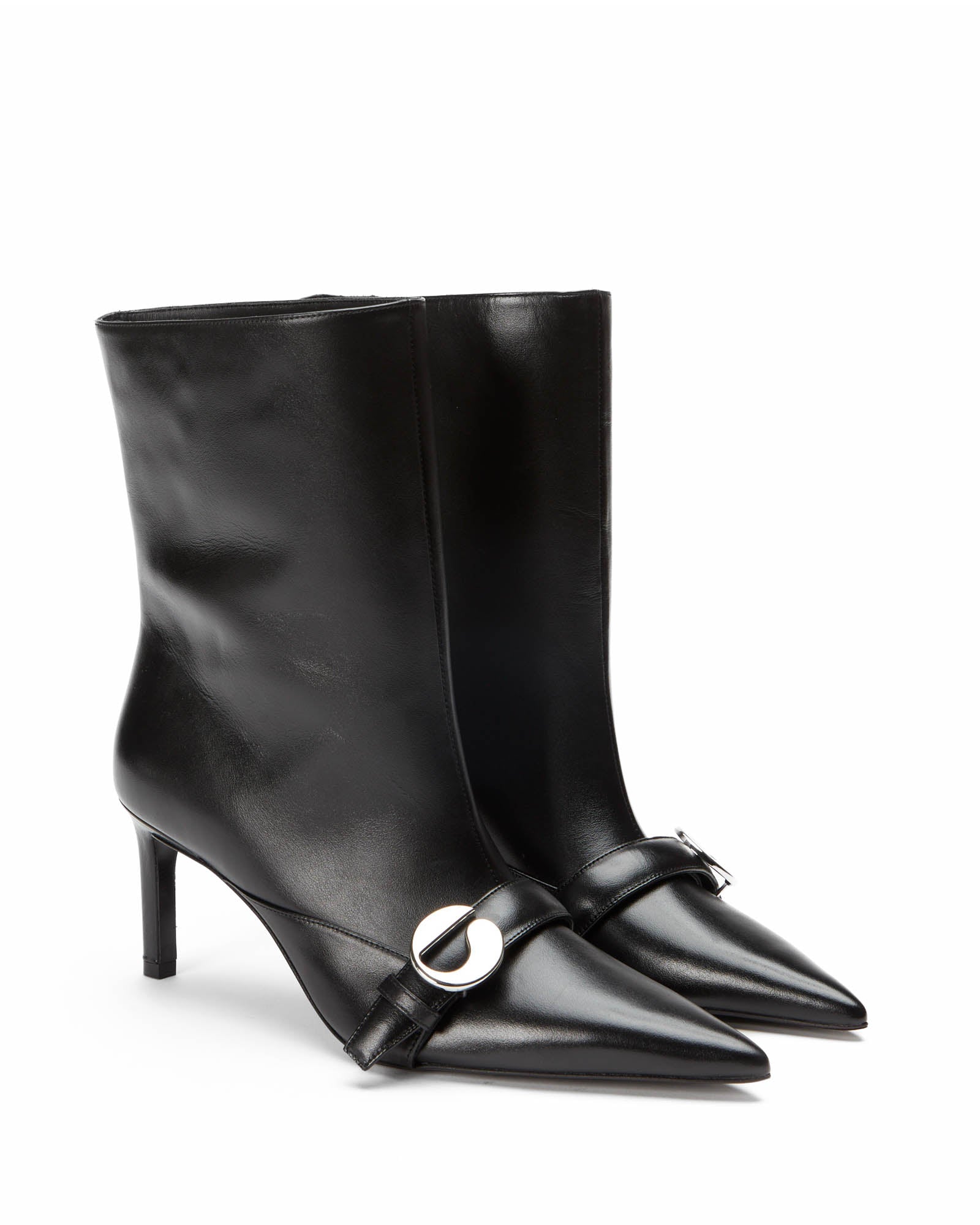 Ankle Heel Belt Boots