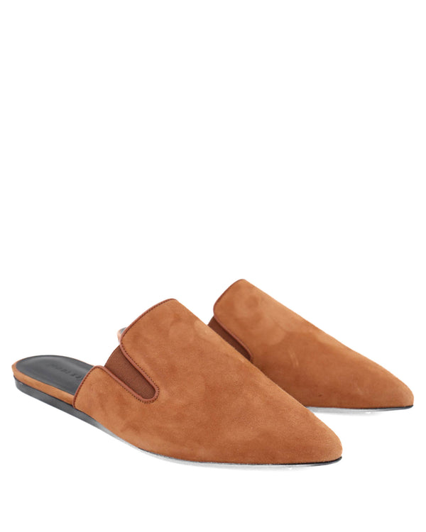 Suede Mule