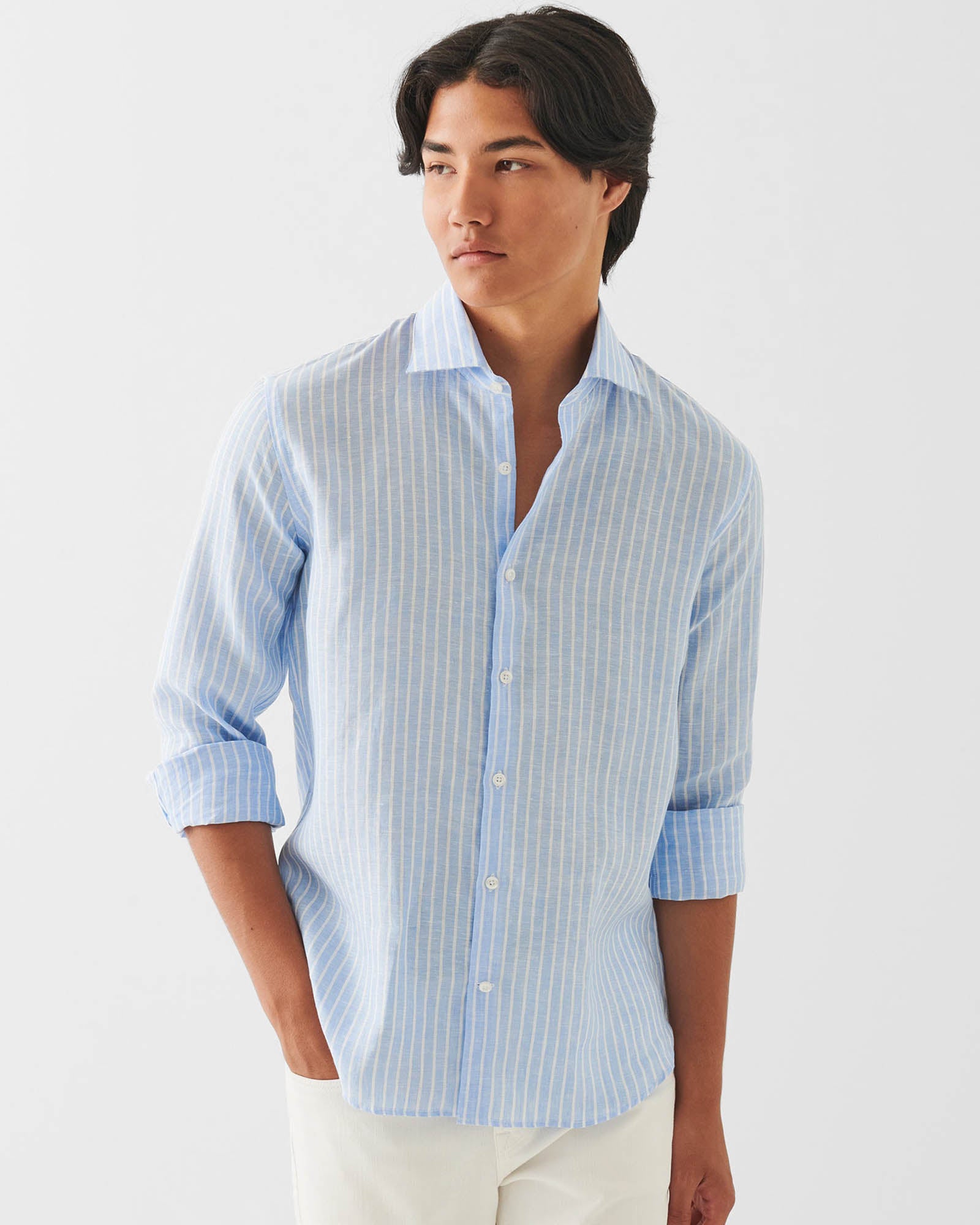Linen Stripe Shirt