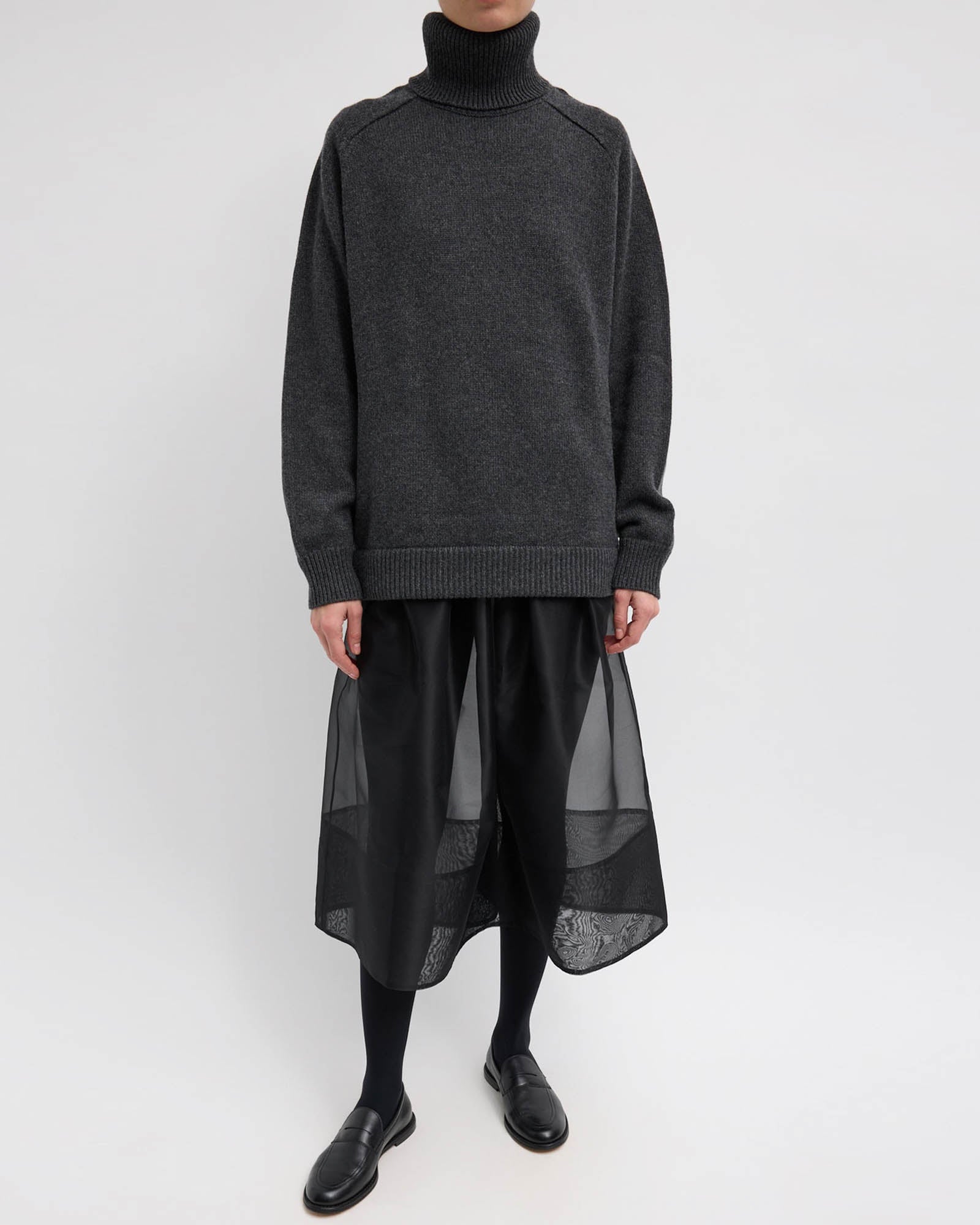 Oversized Turtleneck Sweater
