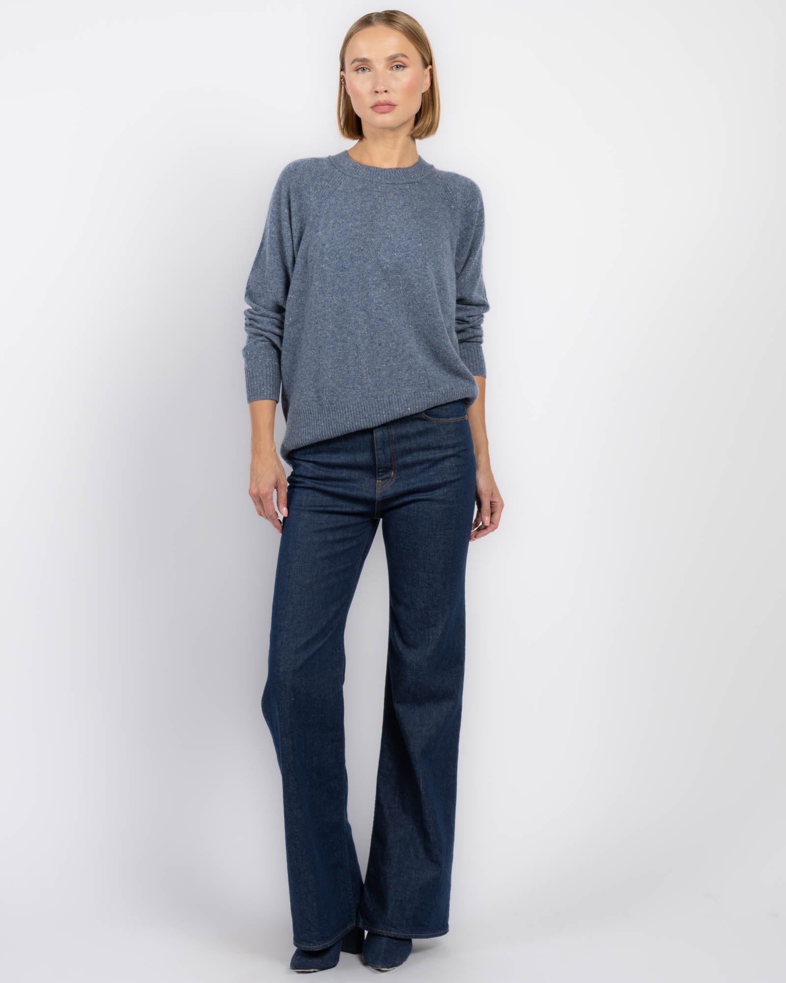 Raglan Rib Sweater