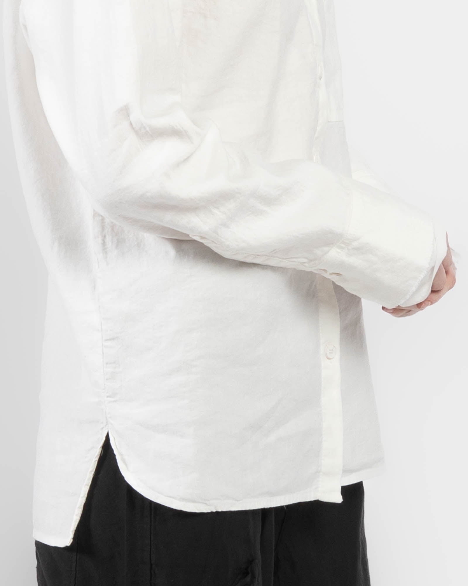 Double Cuff Mixed Shirt
