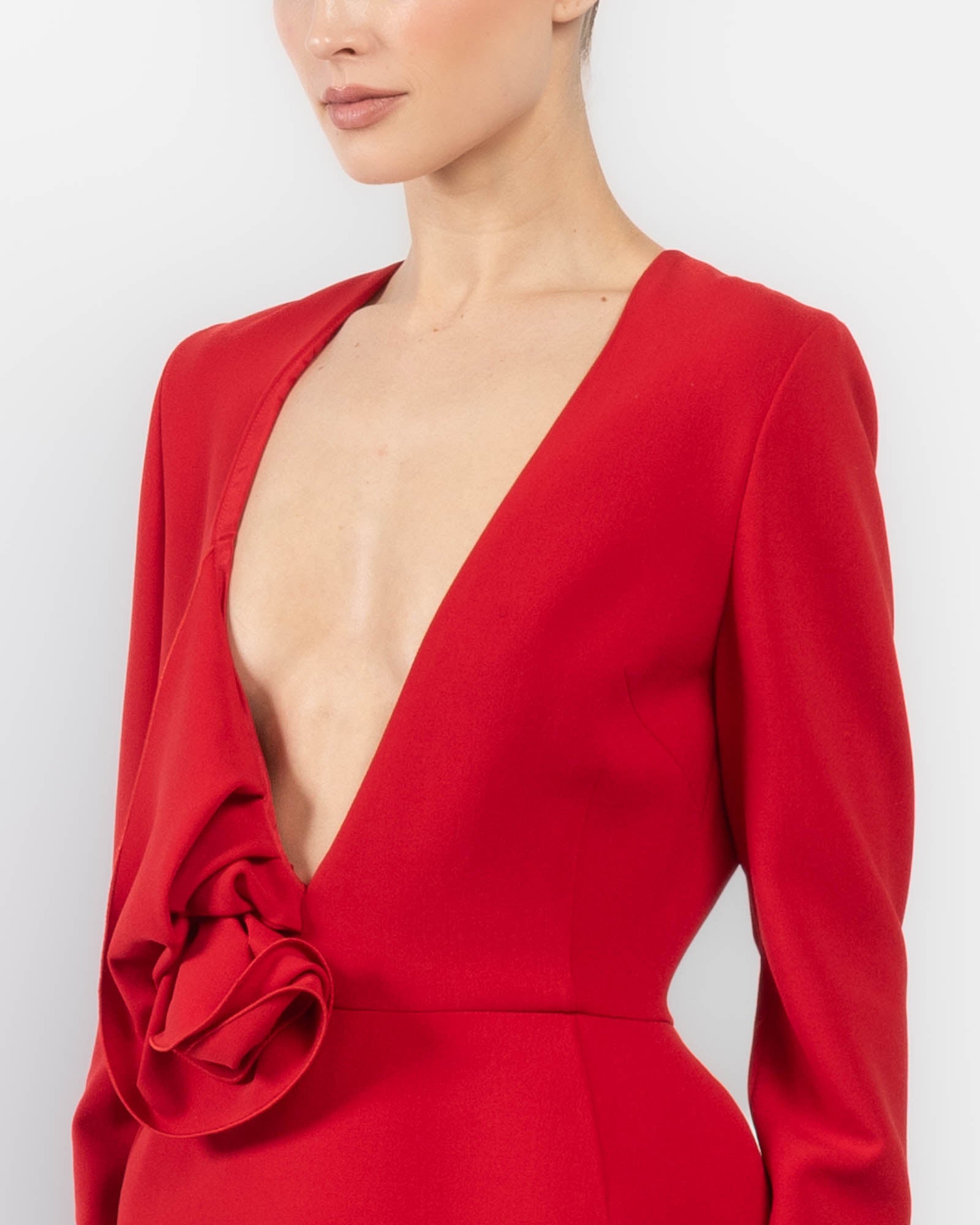 Floral Applique Dress