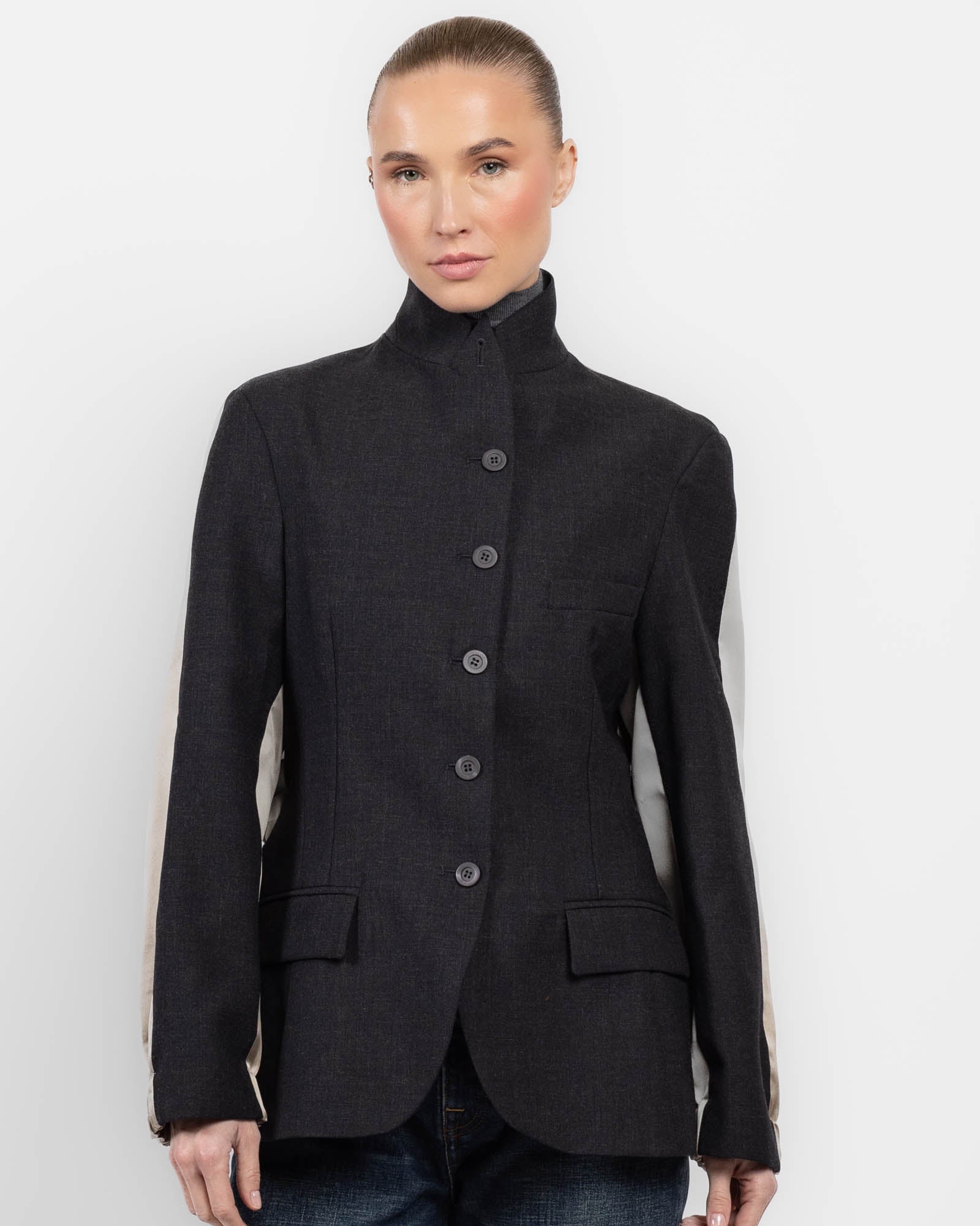Blouson aviateur en laine