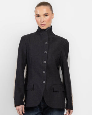 Blouson aviateur en laine
