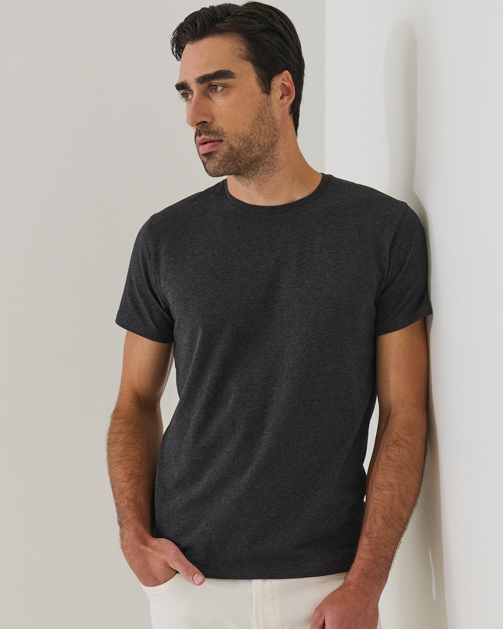T-shirt emblématique à col rond