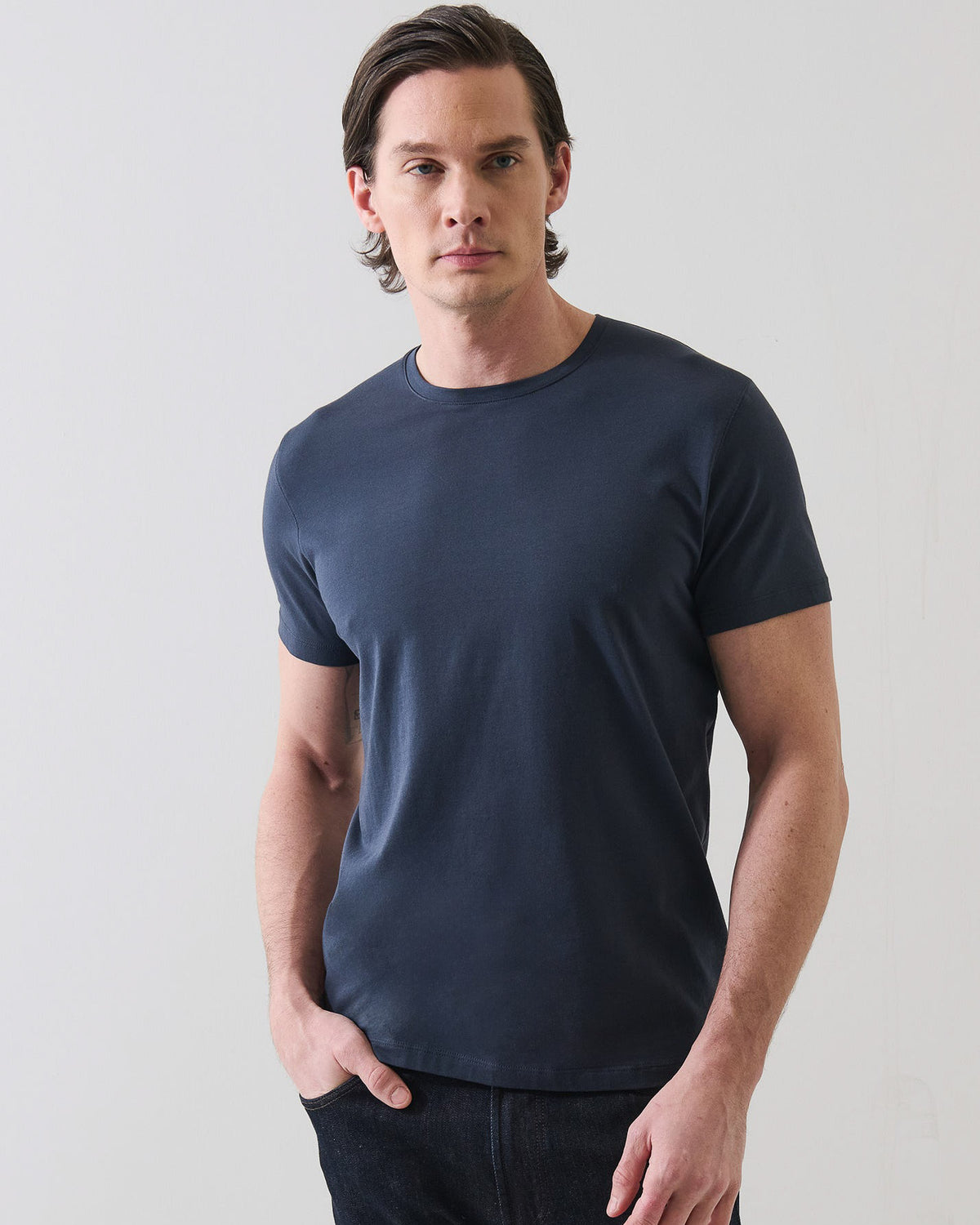 Short Sleeve Stretch Crew Tee