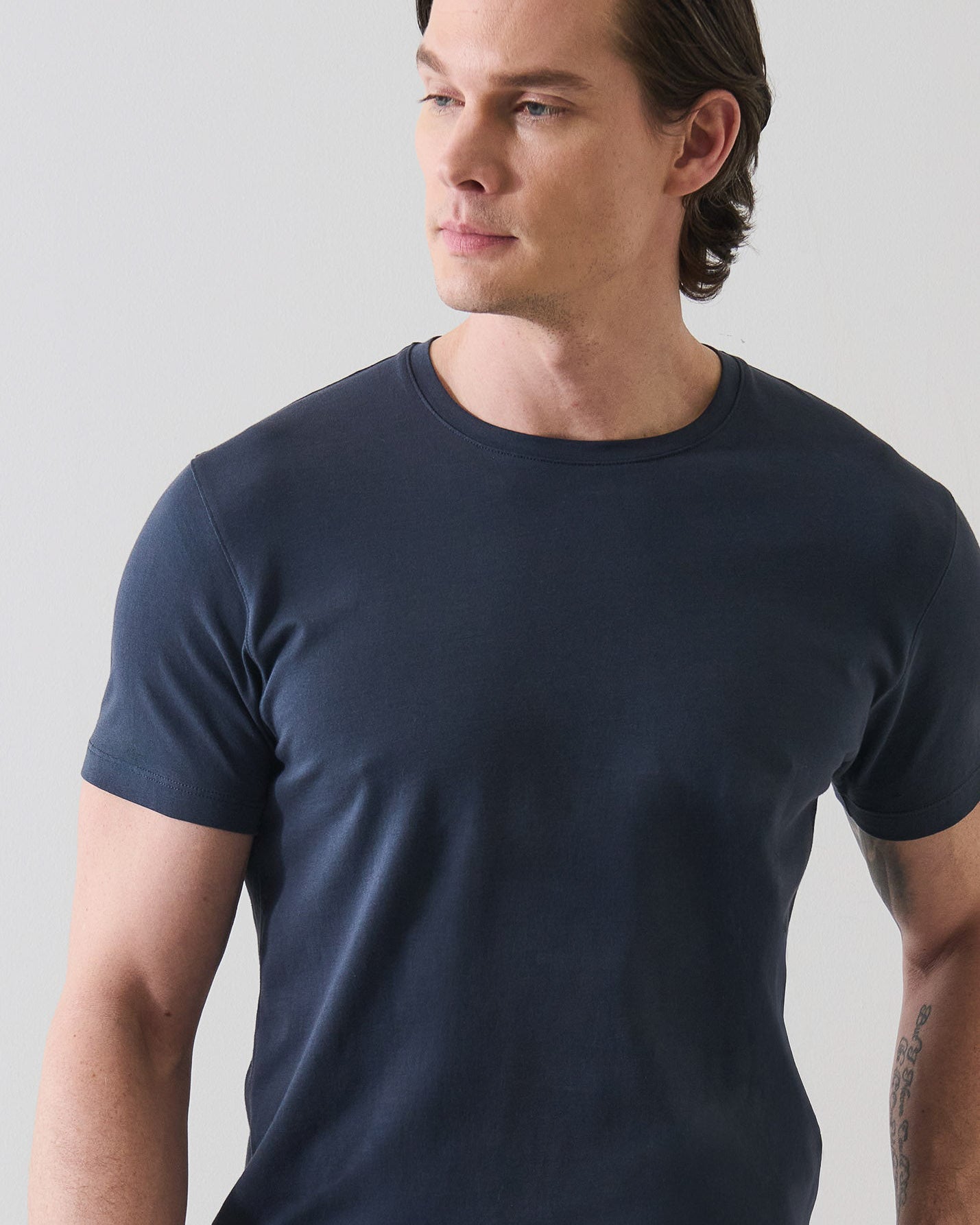 Short Sleeve Stretch Crew Tee