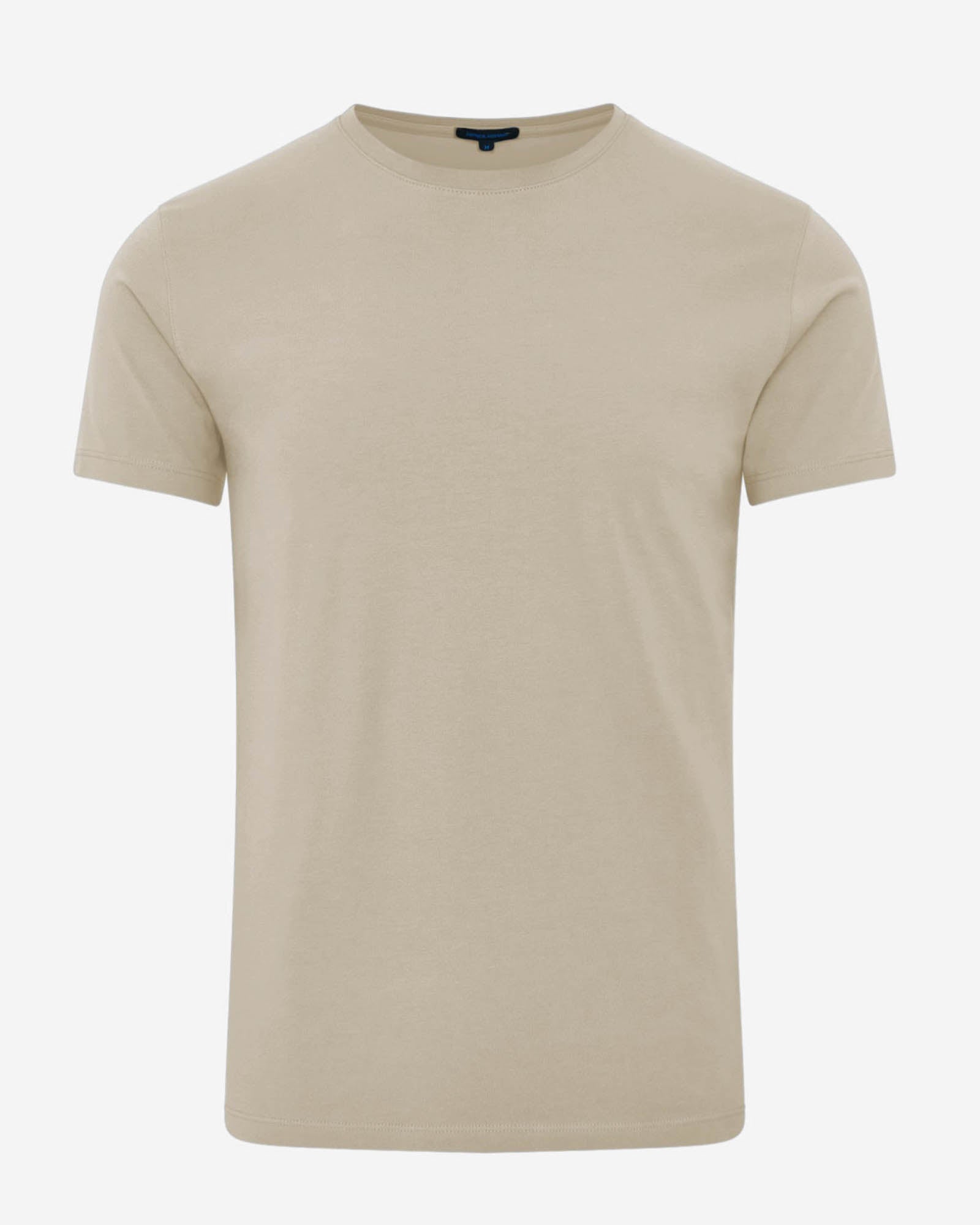 T-shirt ras du cou extensible à manches courtes
