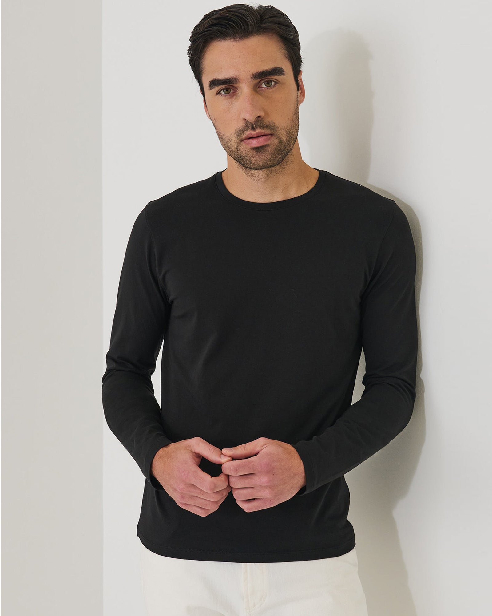 Long Sleeve Crew Neck Shirt