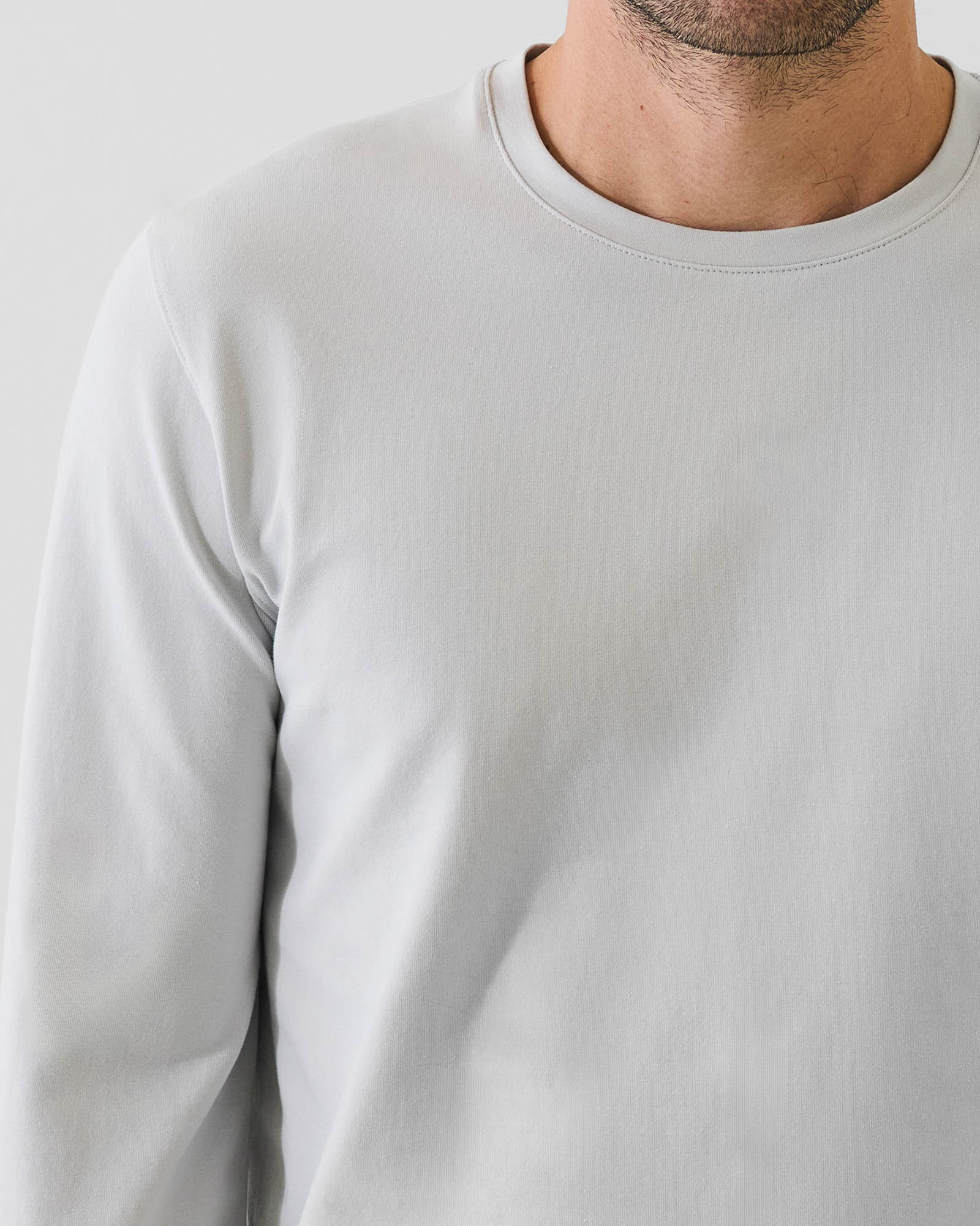 Pima Cotton Stretch Long Sleeve T-Shirt
