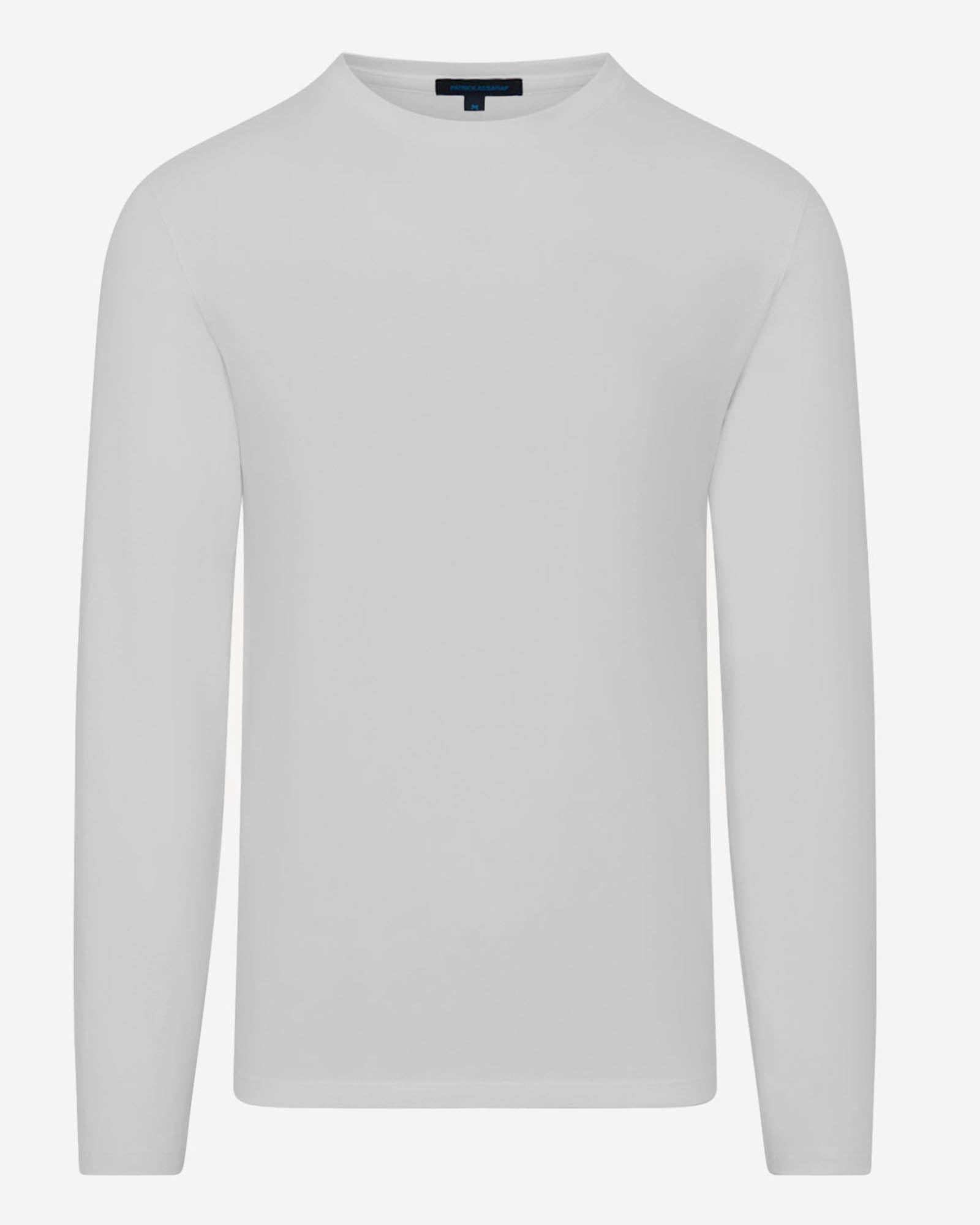 Pima Cotton Stretch Long Sleeve T-Shirt
