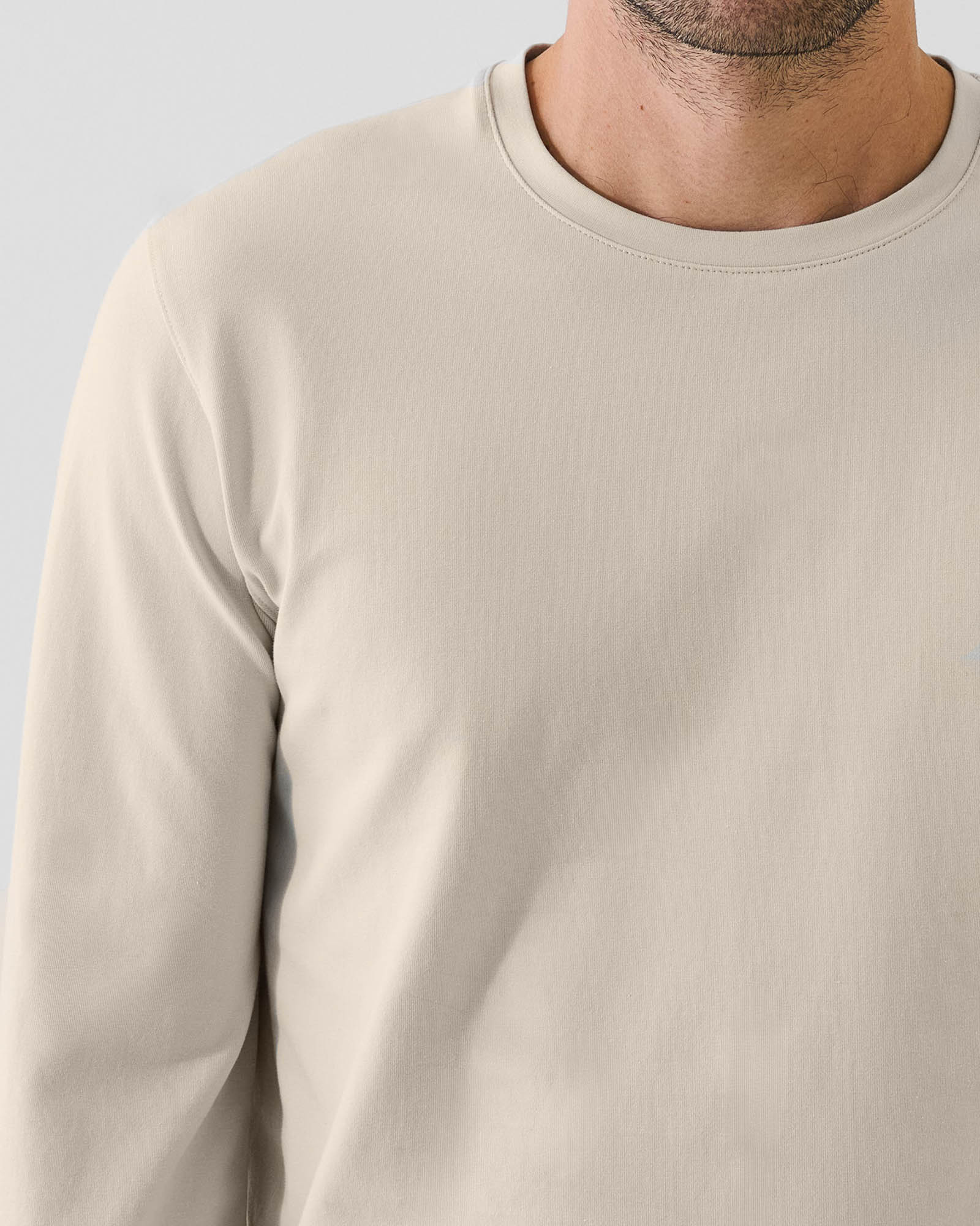 Pima Cotton Stretch Long Sleeve T-Shirt