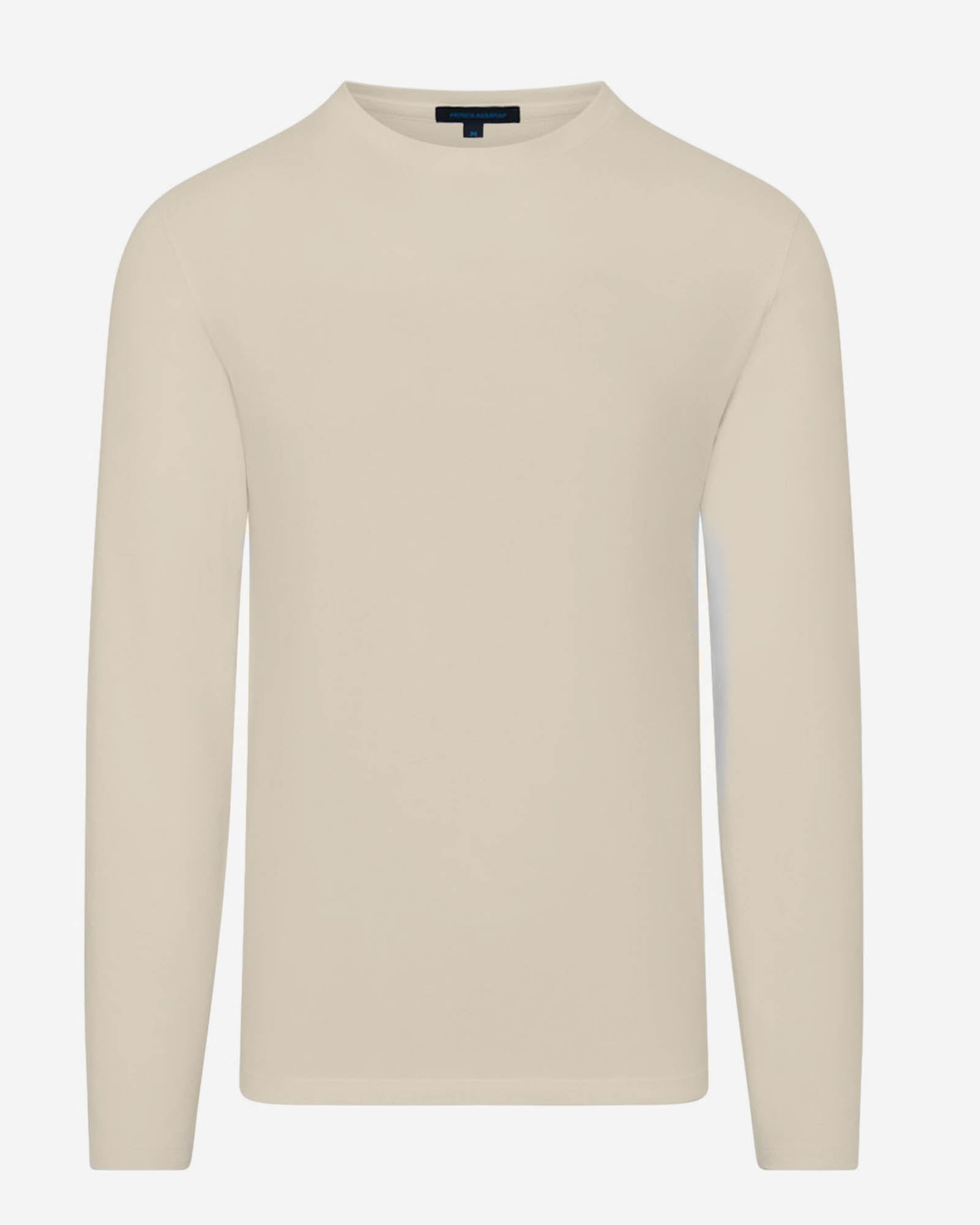 Pima Cotton Stretch Long Sleeve T-Shirt