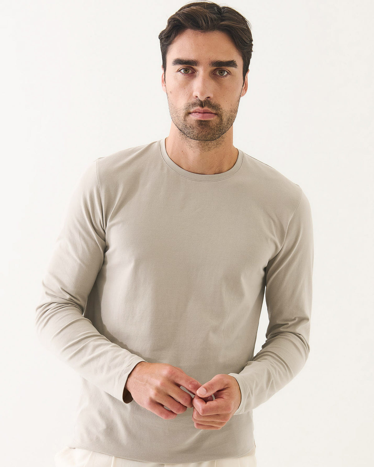 Long Sleeve Stretch Crew Tee