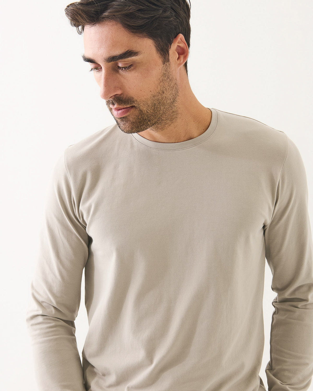 Long Sleeve Stretch Crew Tee