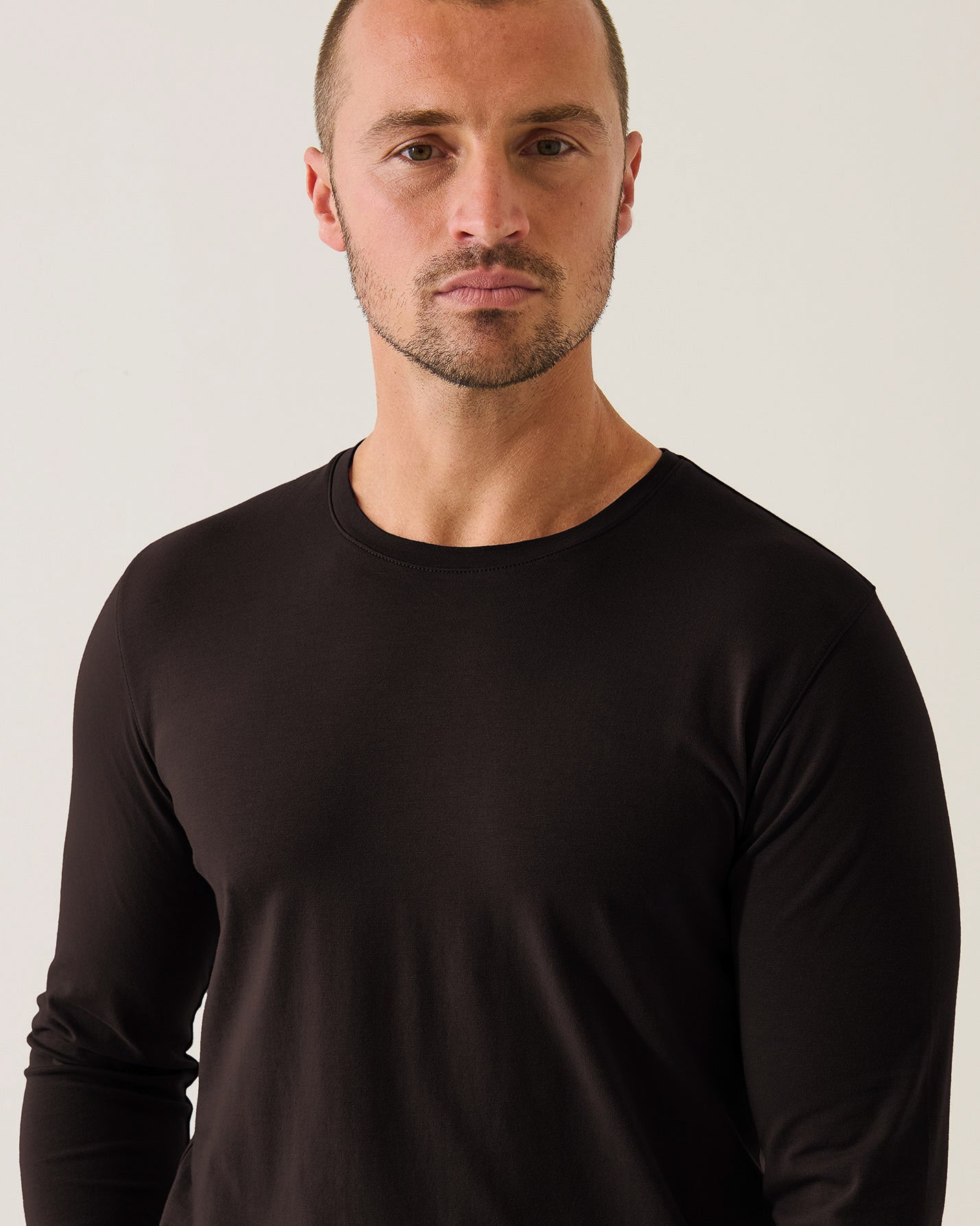 Long Sleeve Stretch Crew Tee
