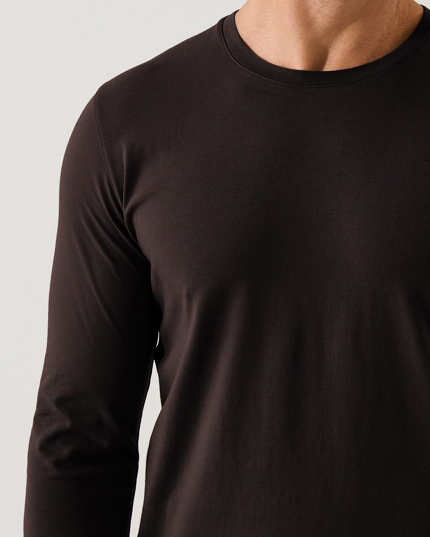 Long Sleeve Stretch Crew Tee
