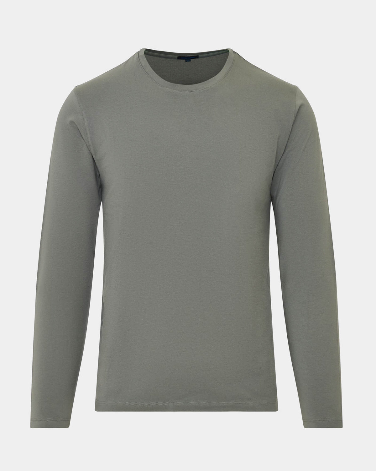 Long Sleeve Stretch Crew Neck Tee