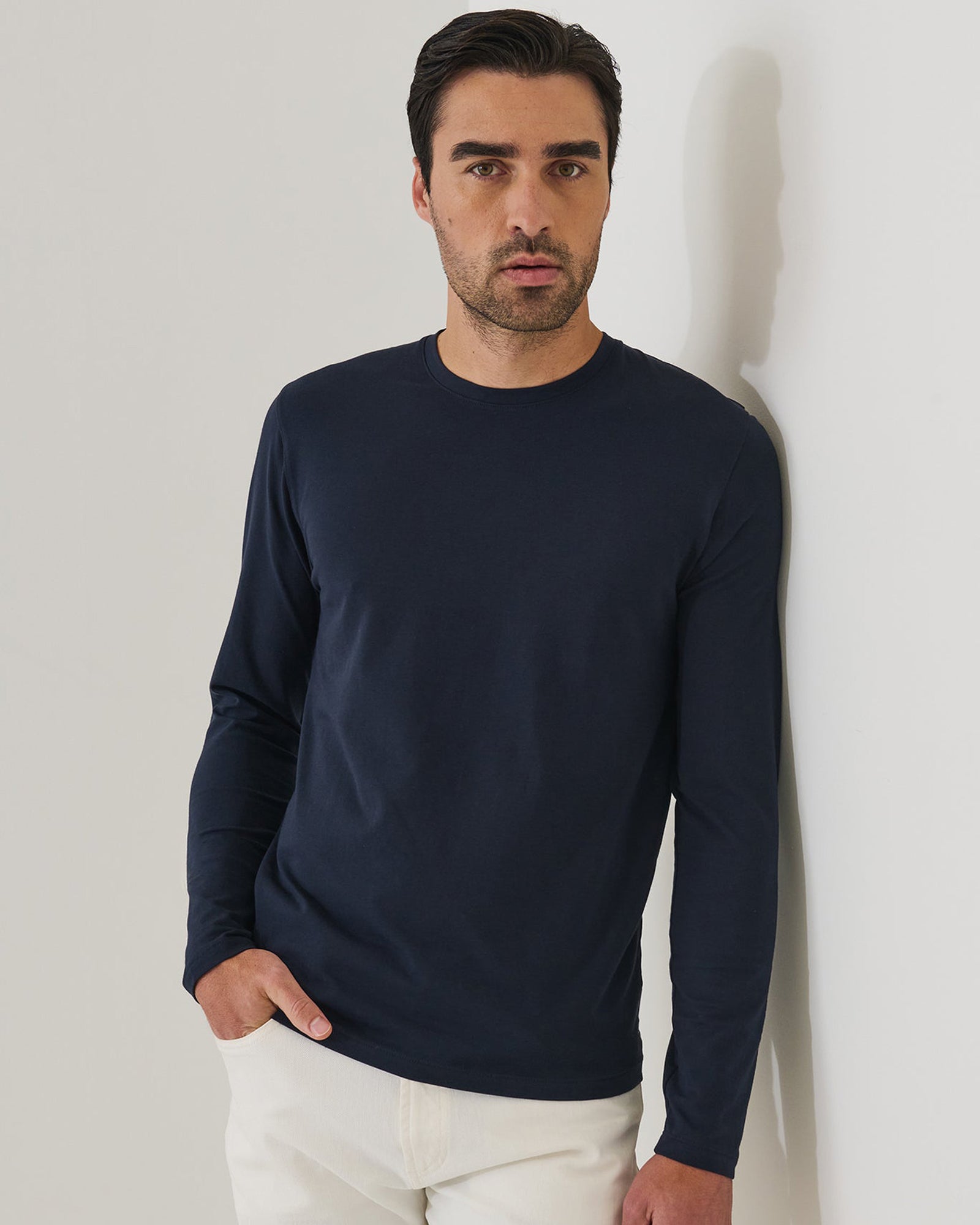 Long Sleeve Crew Neck Shirt