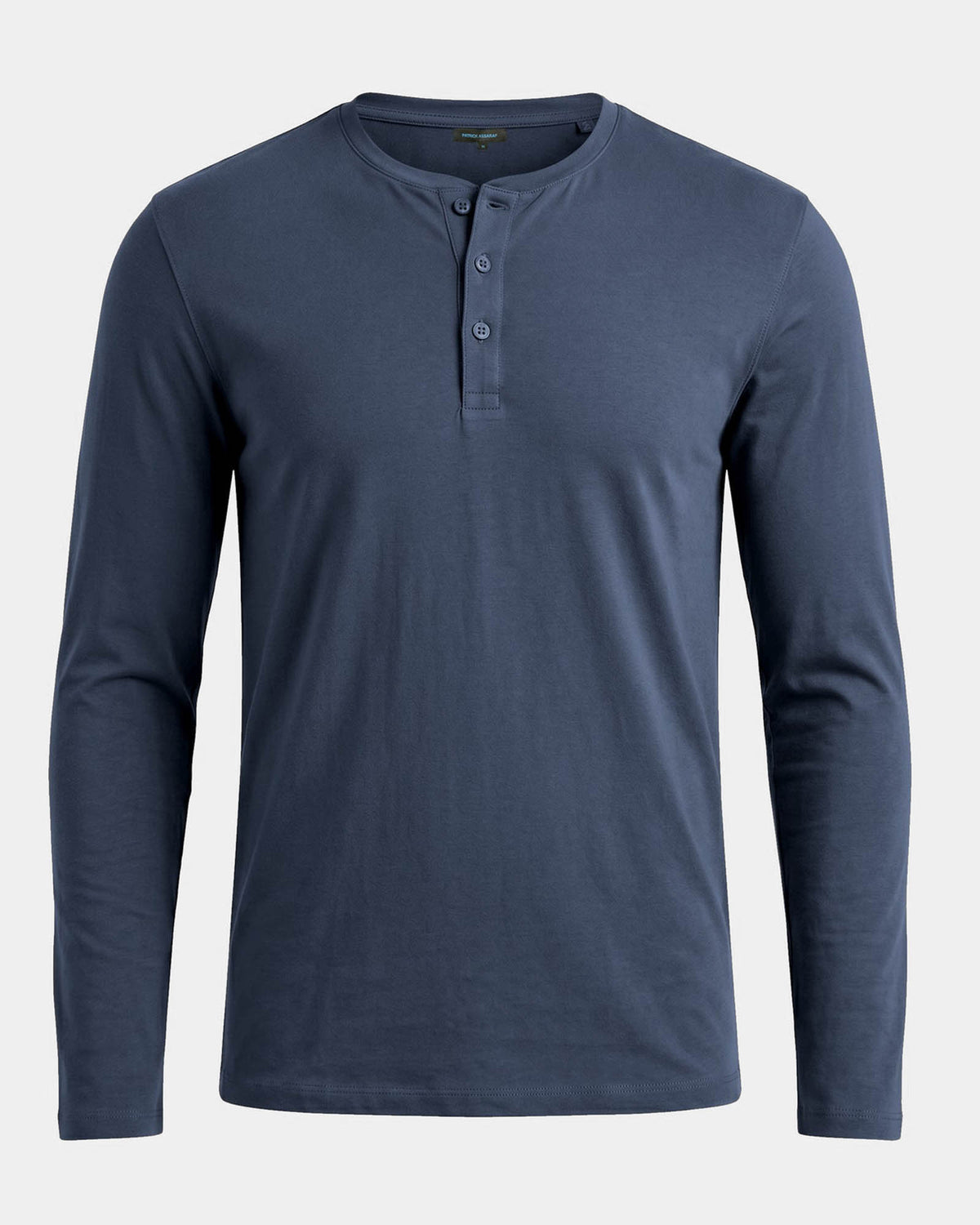 Long Sleeve Stretch Henley