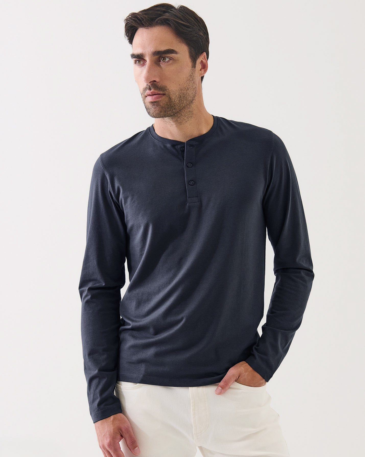 Long Sleeve Iconic Henley