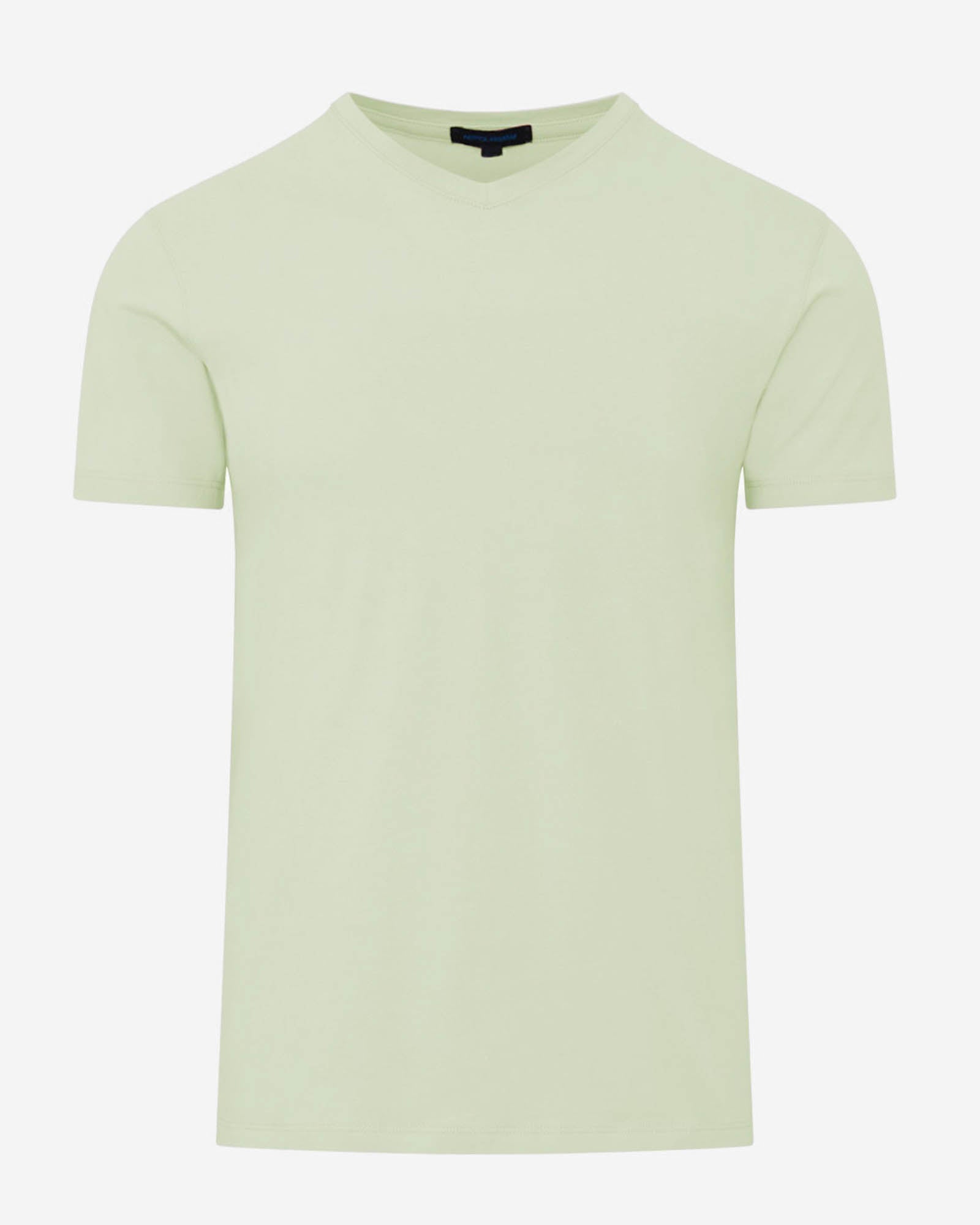Pima Cotton Stretch V-Neck T-Shirt