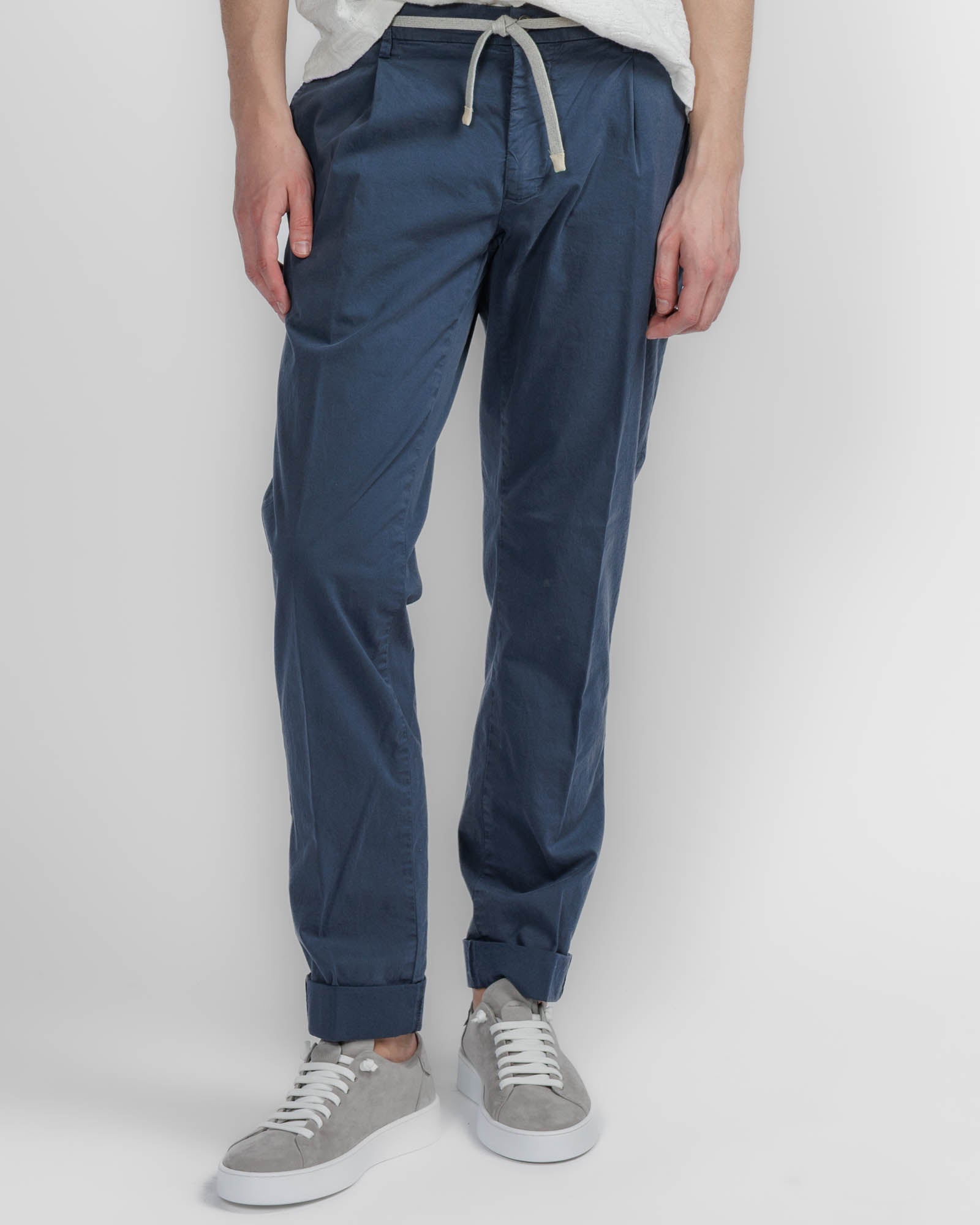 Twill Drawstring Pant