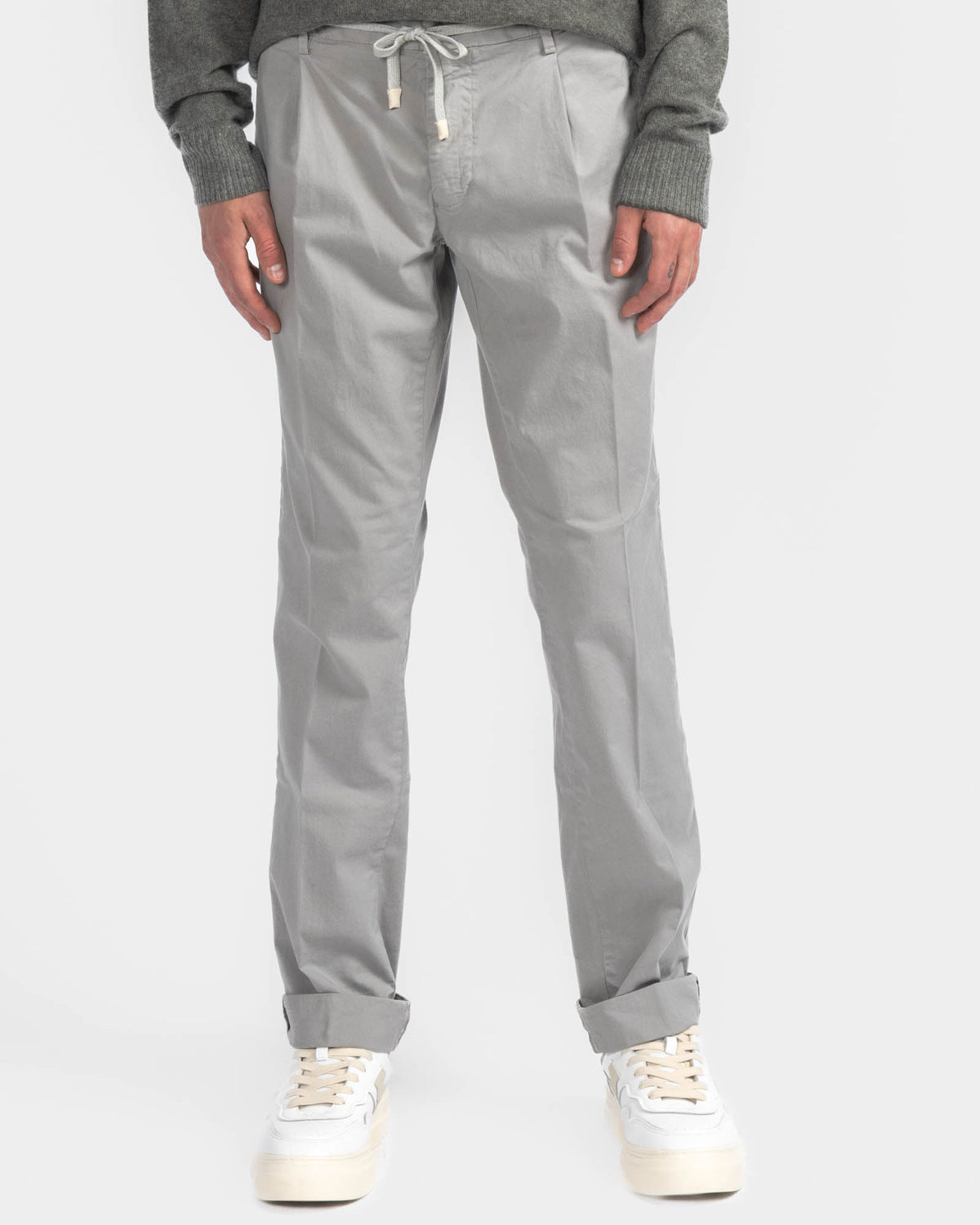 Twill Drawstring Pant