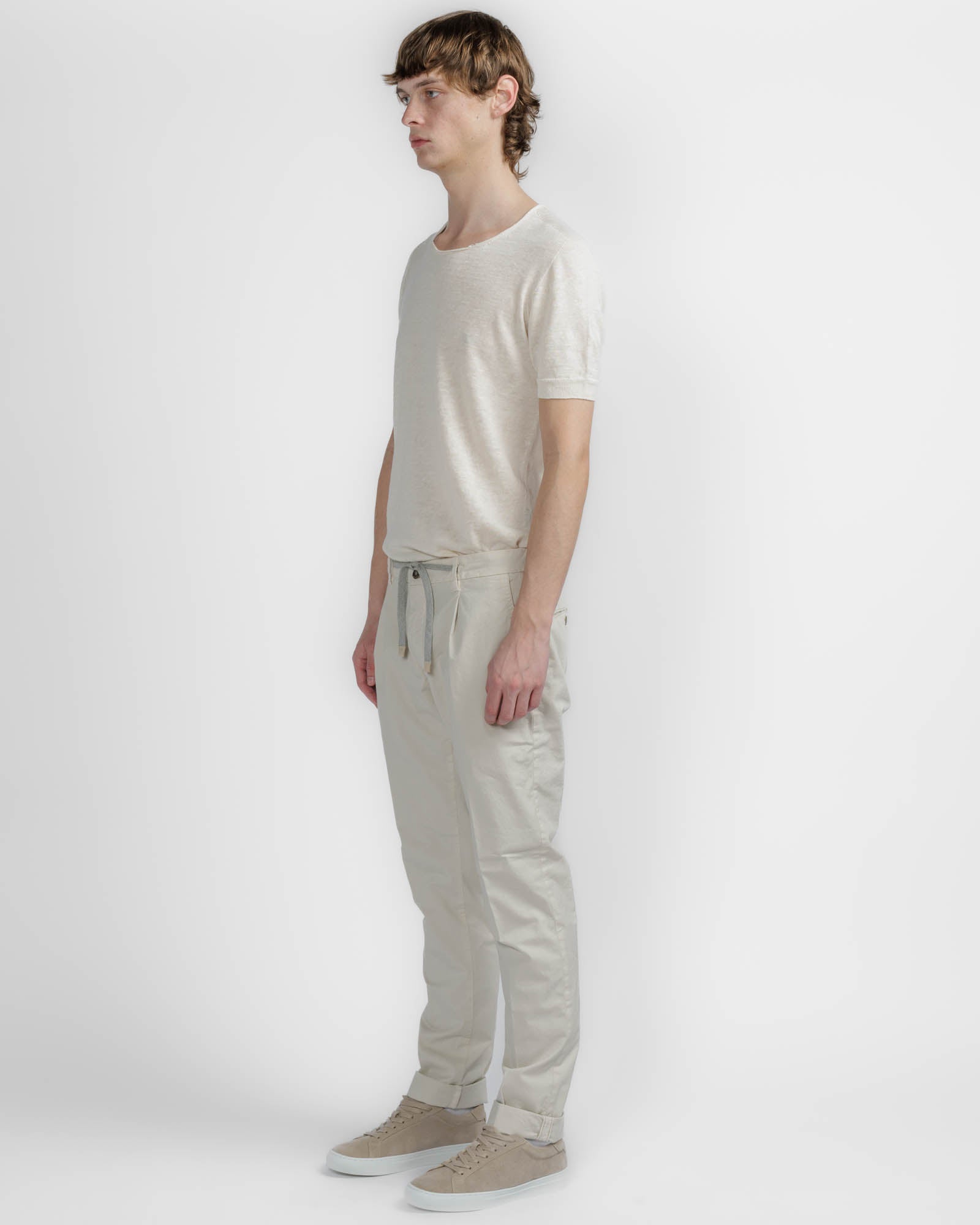 Twill Drawstring Pant
