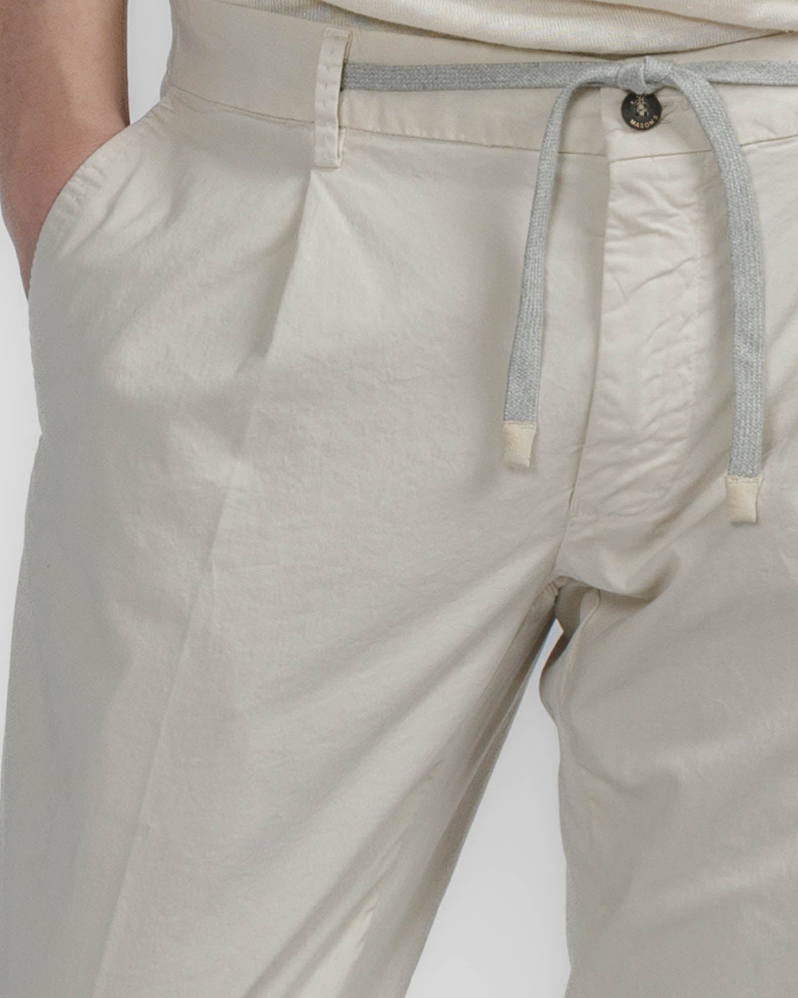 Twill Drawstring Pant