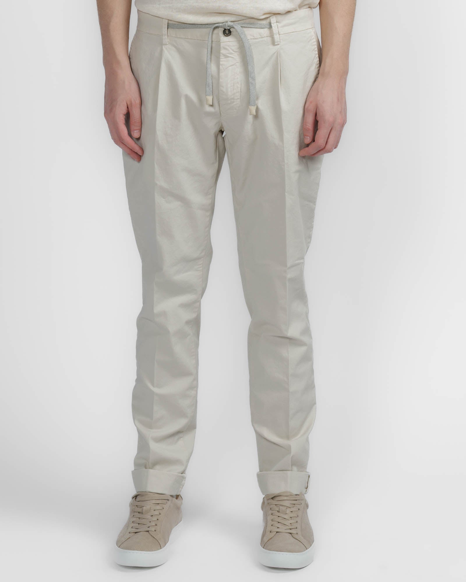 Twill Drawstring Pant