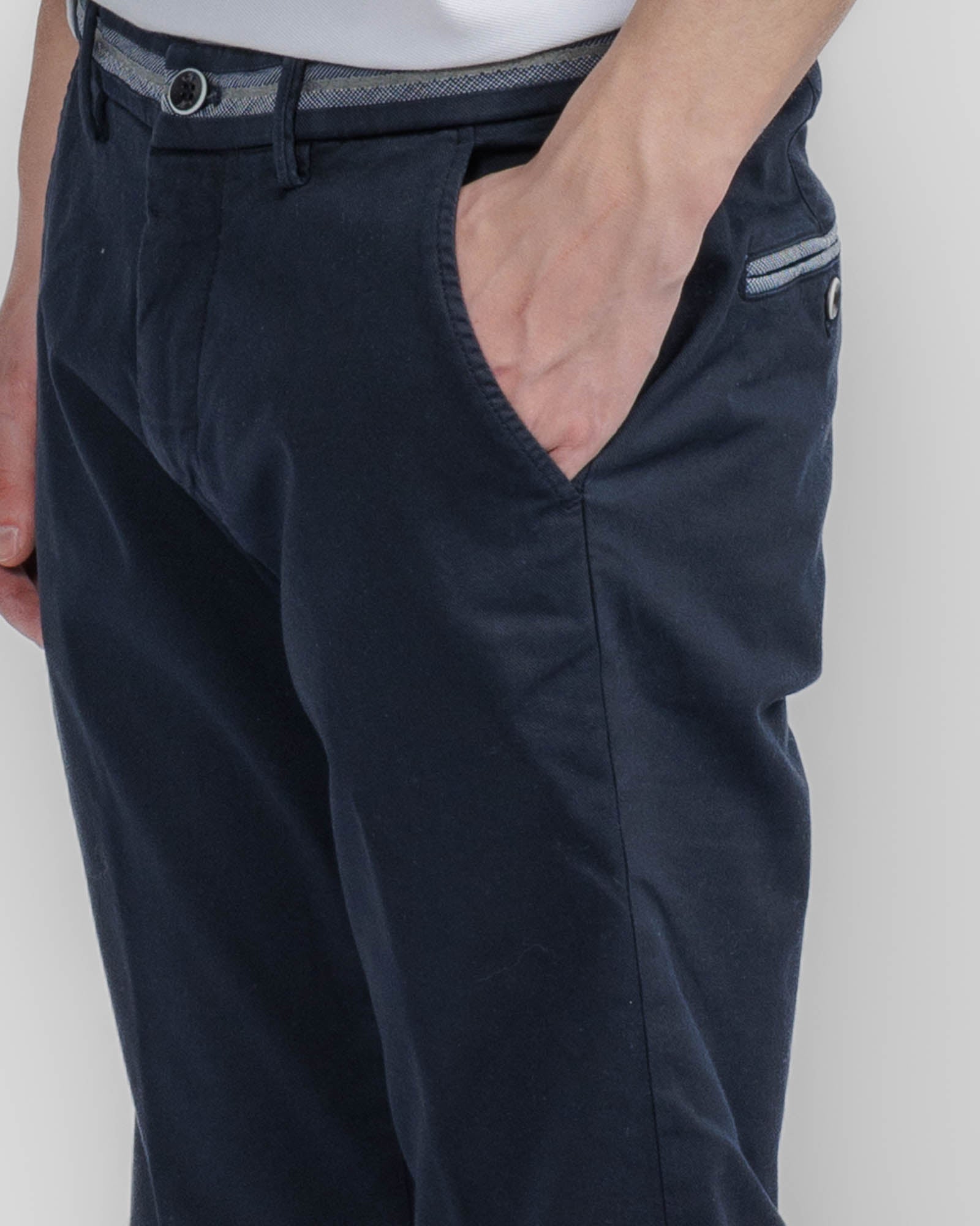 Ribbon Trim Pant