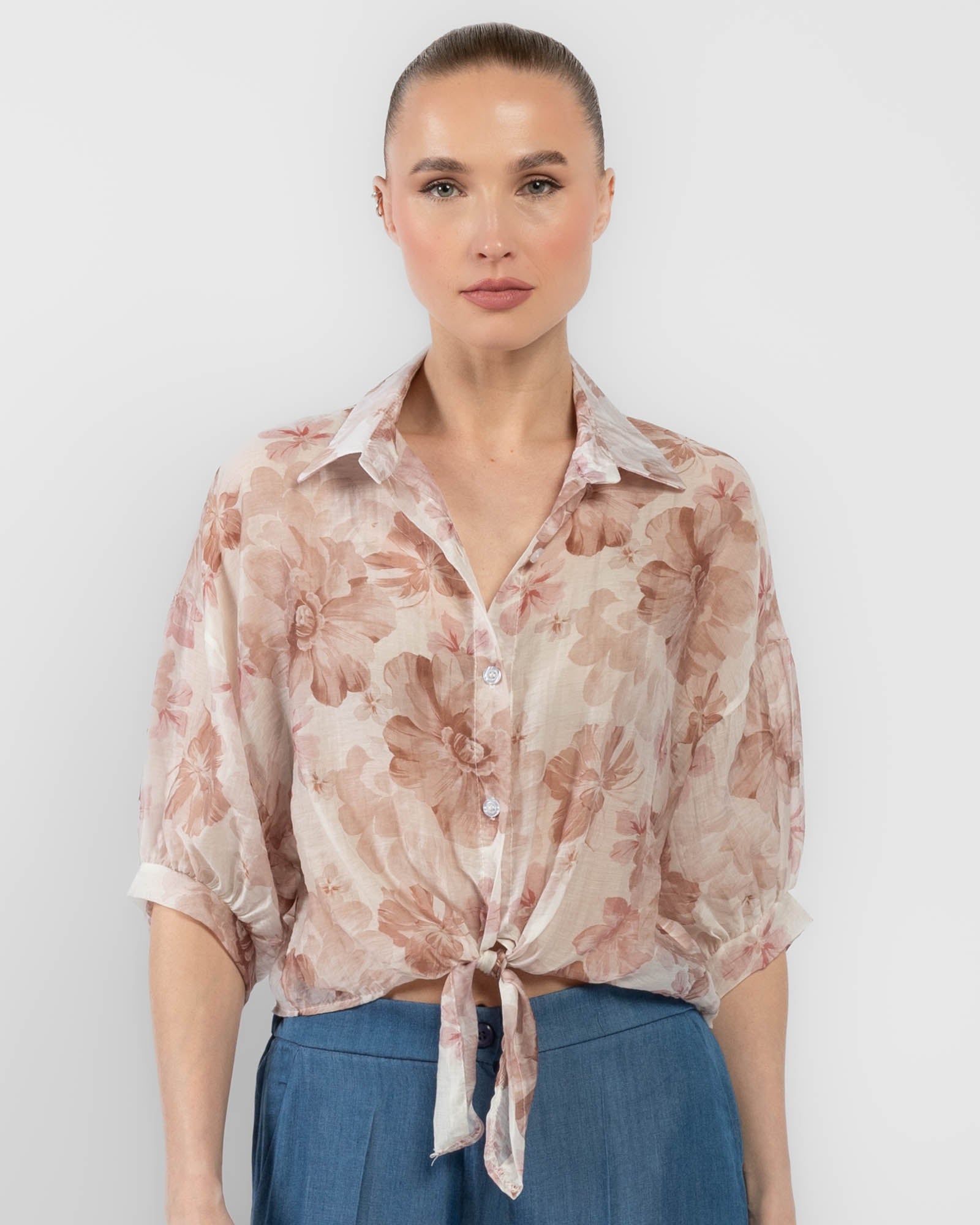 Print Tie Top