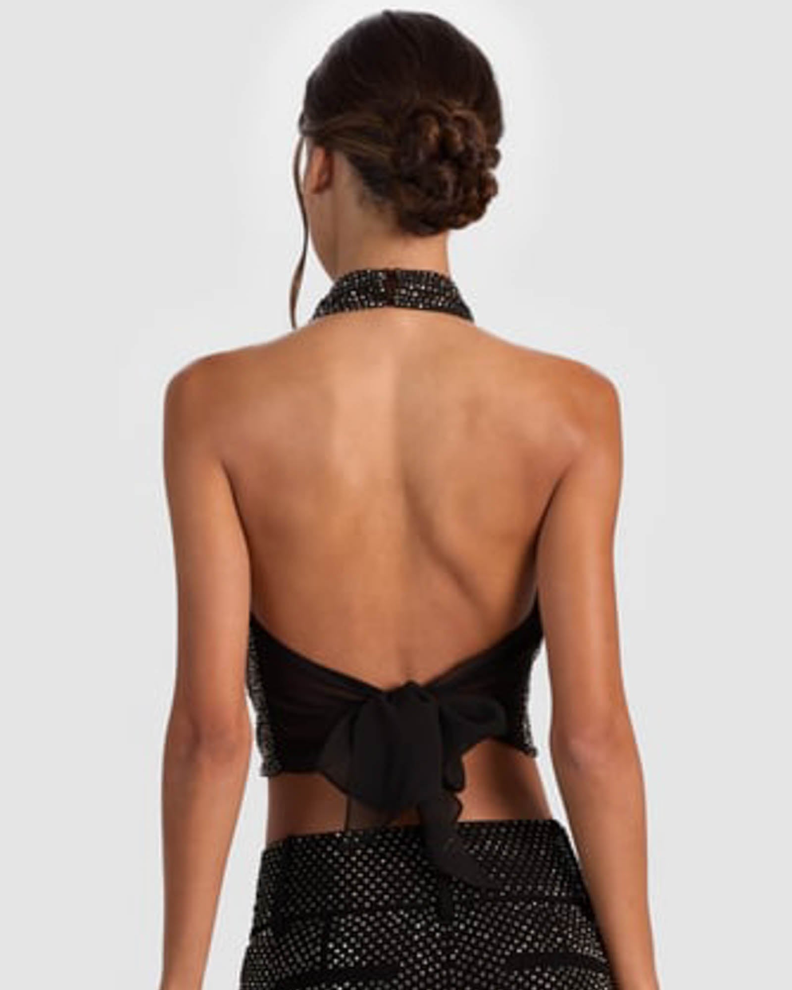 ALICE + OLIVIA Dani Halter Top