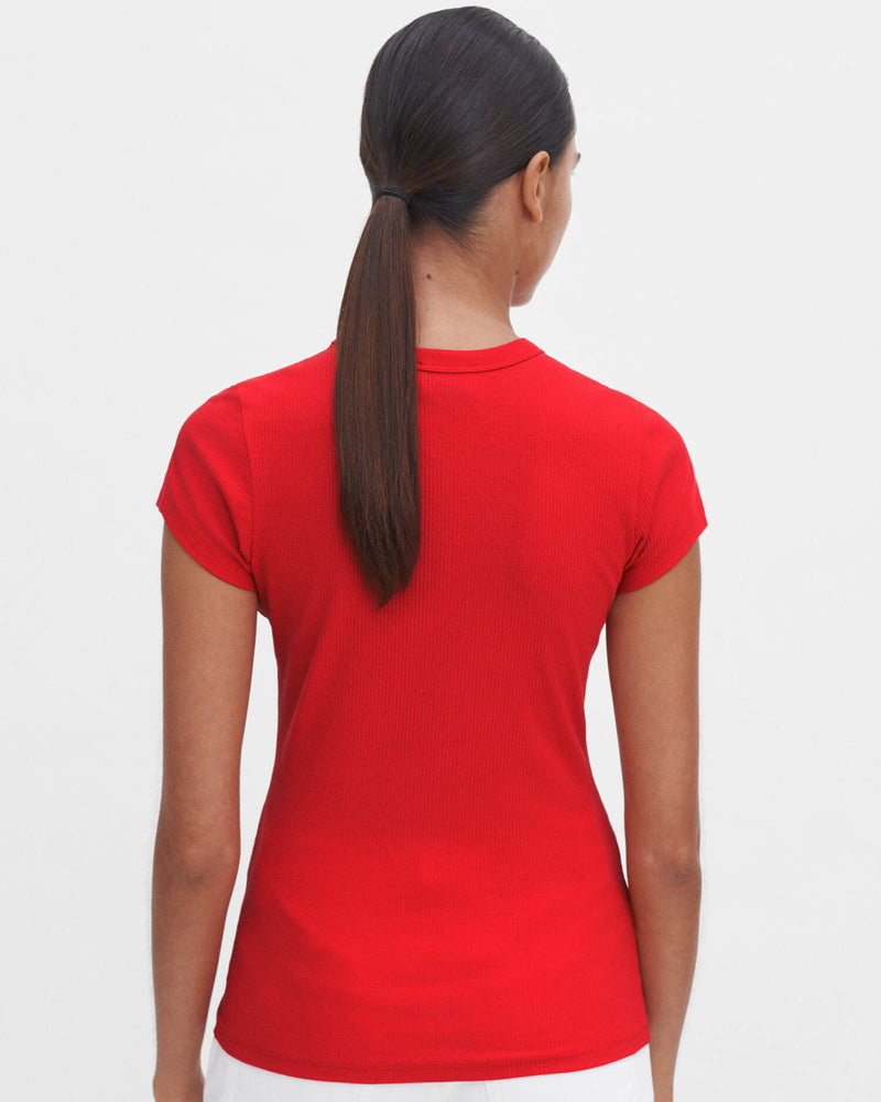 Fine Rib Tee