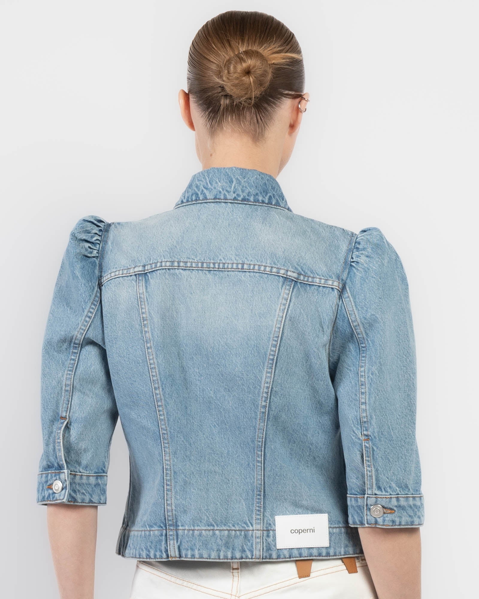 Slim Crop Denim Jacket