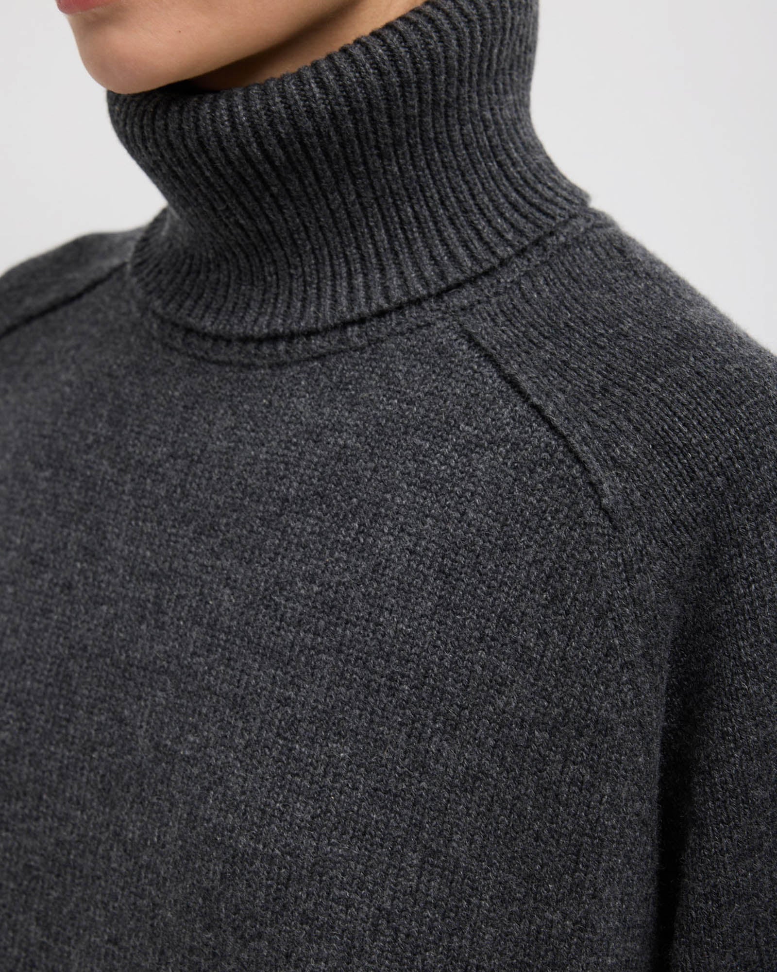Oversized Turtleneck Sweater