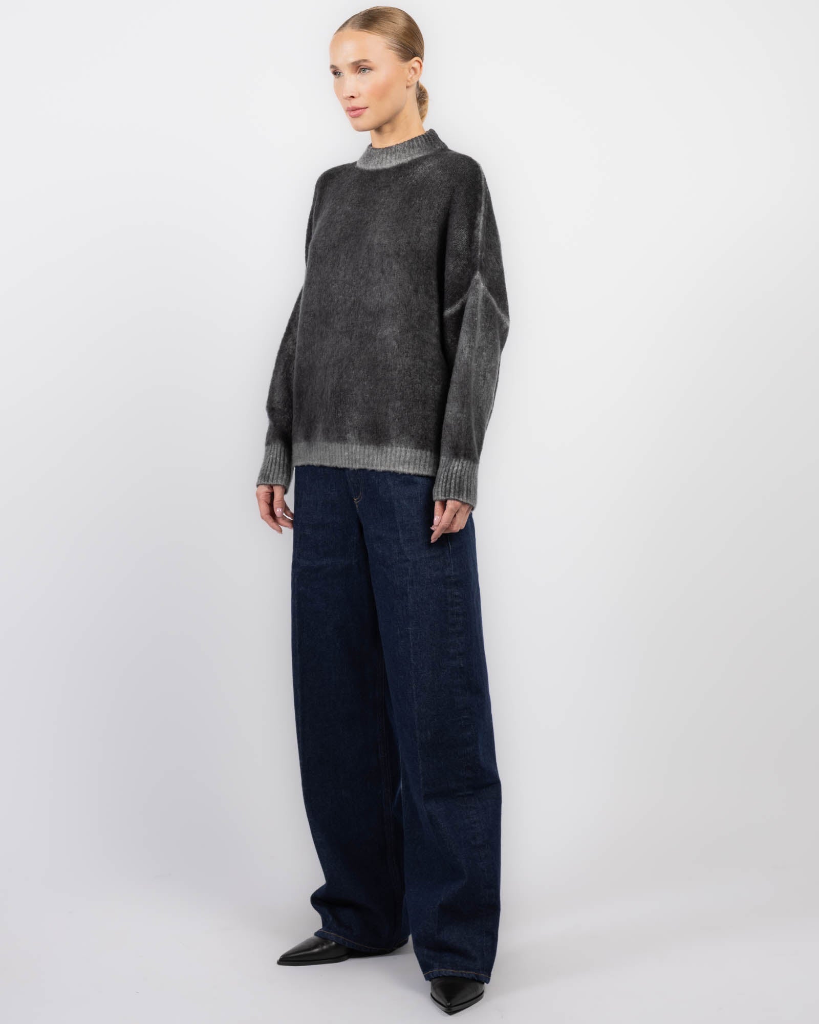 Brushed Turtleneck Sweater