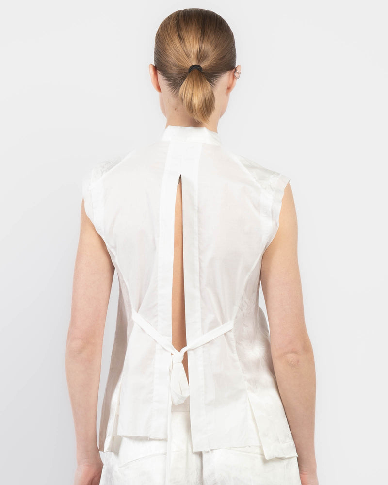 Tie Neck Gilet