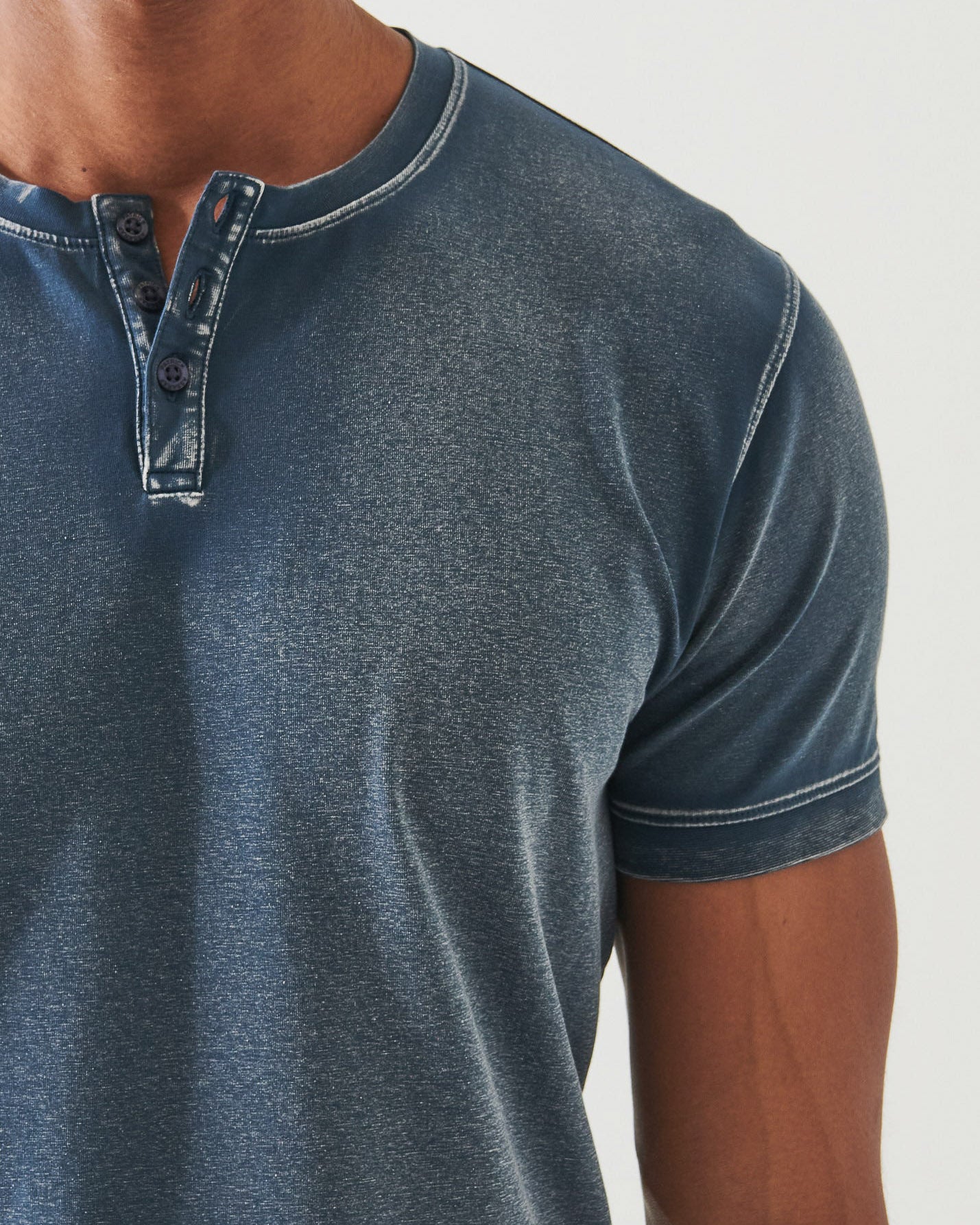 Vintage Wash Henley