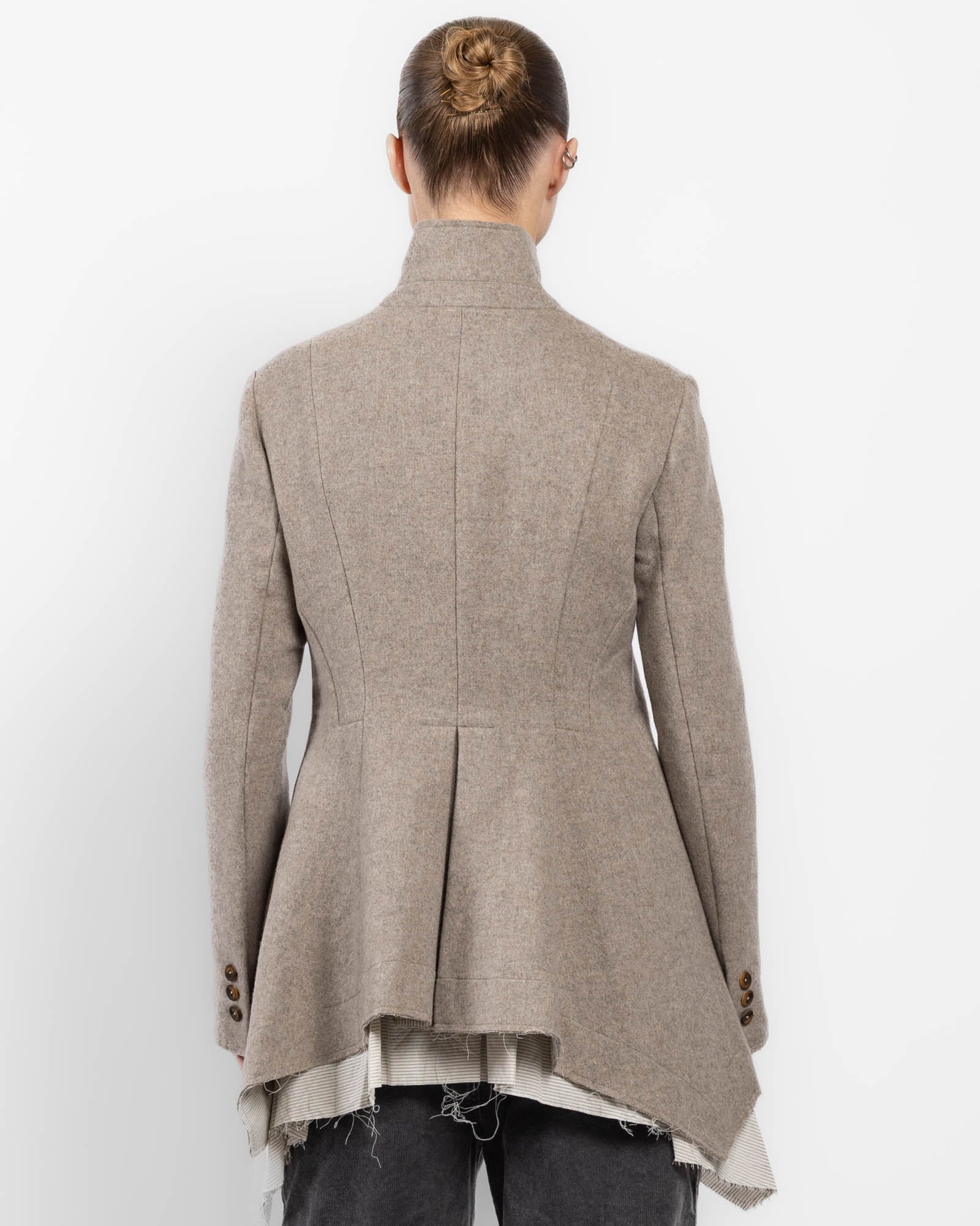 Victorian Raw-Edge Coat