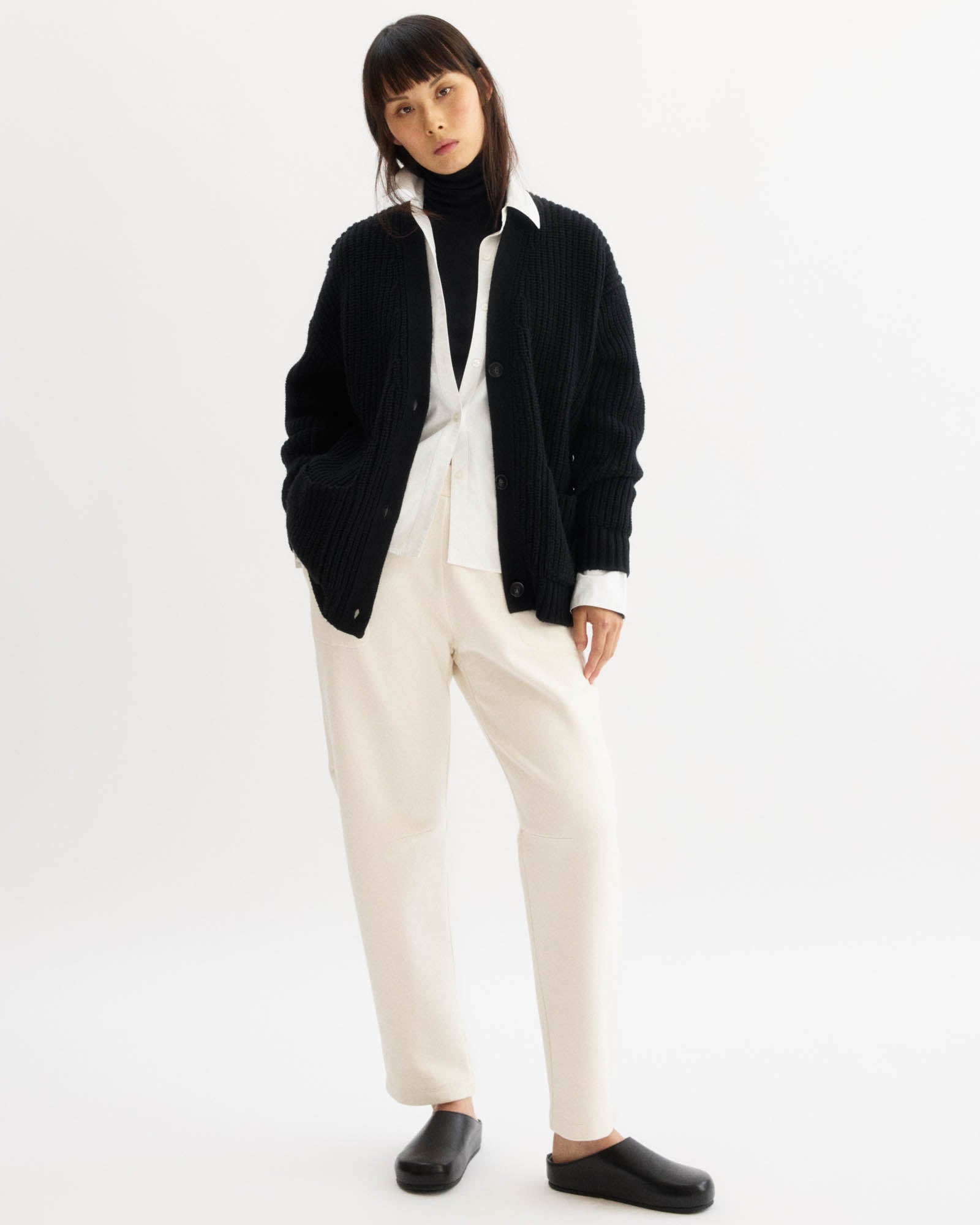 Cardigan grand-père Bedford