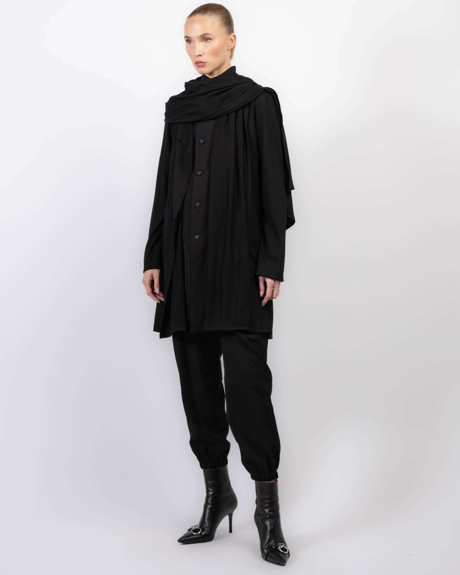 Stole Detail Long Top