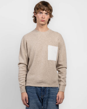 Pocket Crewneck Sweater