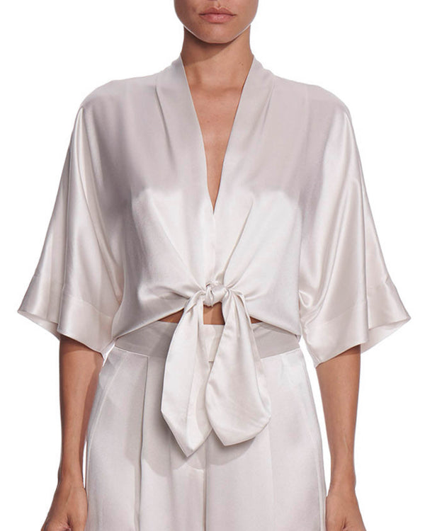 Dolman Tie Blouse